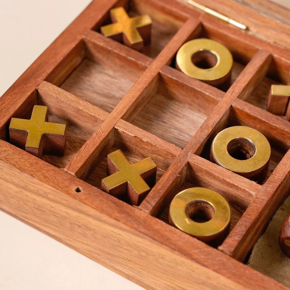 3 in 1 Portable Game Wooden Box Set - Image 8