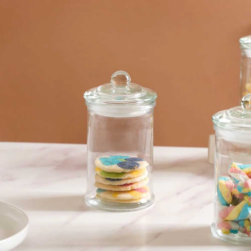 Airtight Glass Kitchen Jar Set Of 6 350ml - Image 11