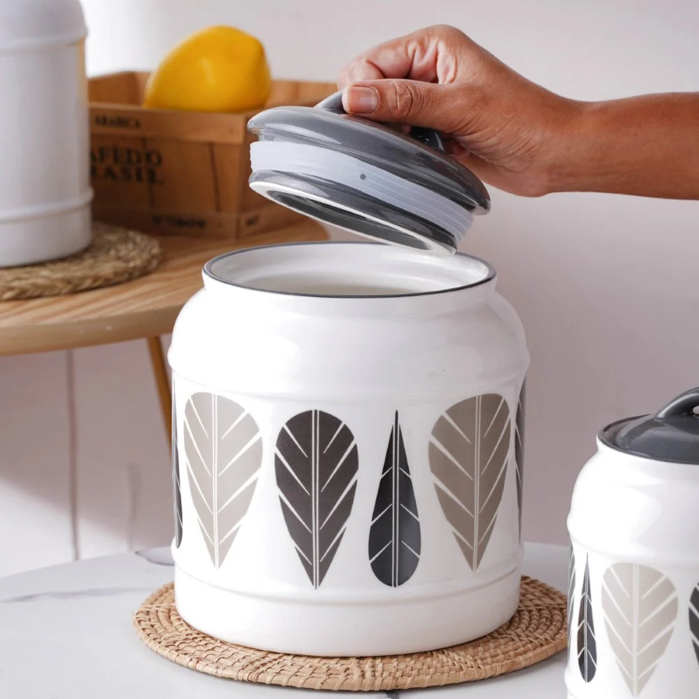 Airtight Jars Black And White - Image 7