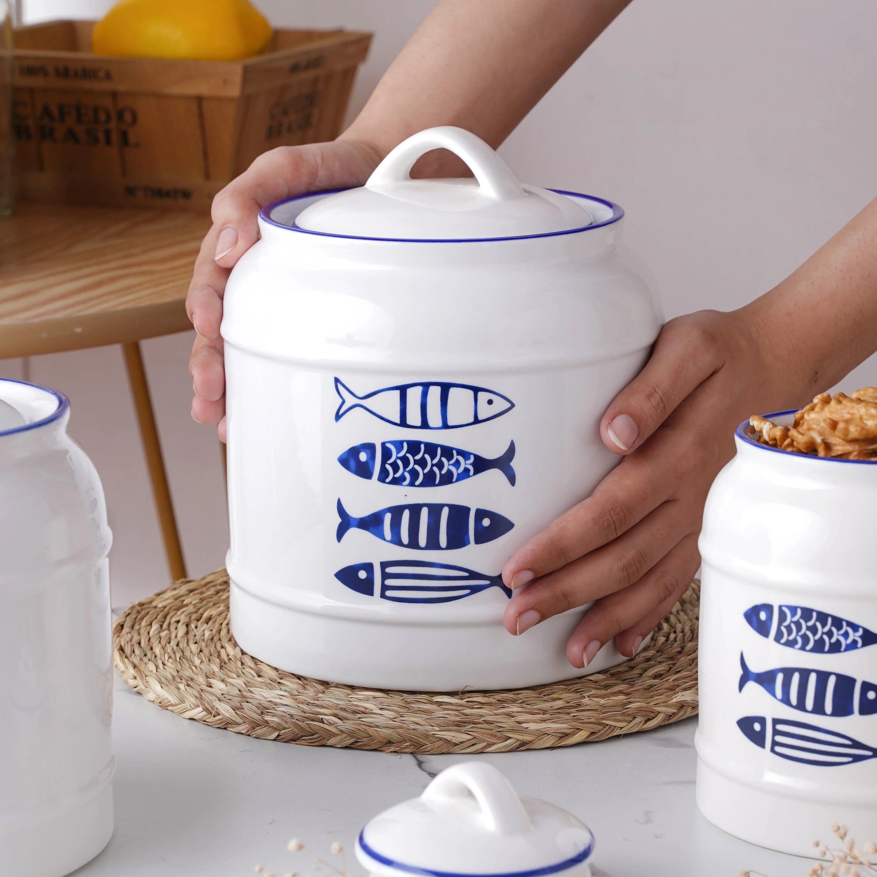 Airtight Jars Blue - Image 10