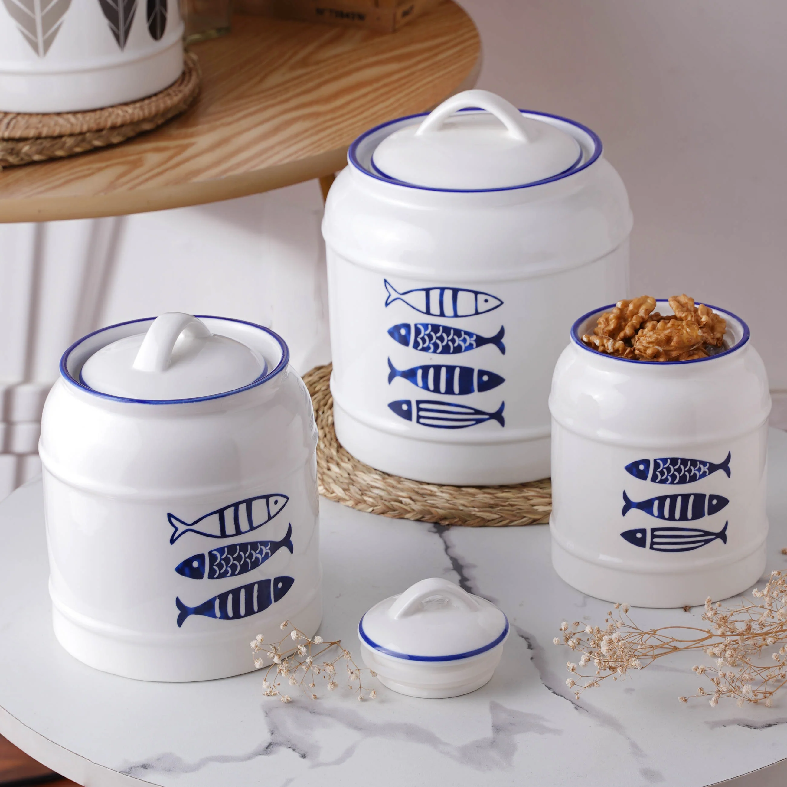 Airtight Jars Blue - Image 3