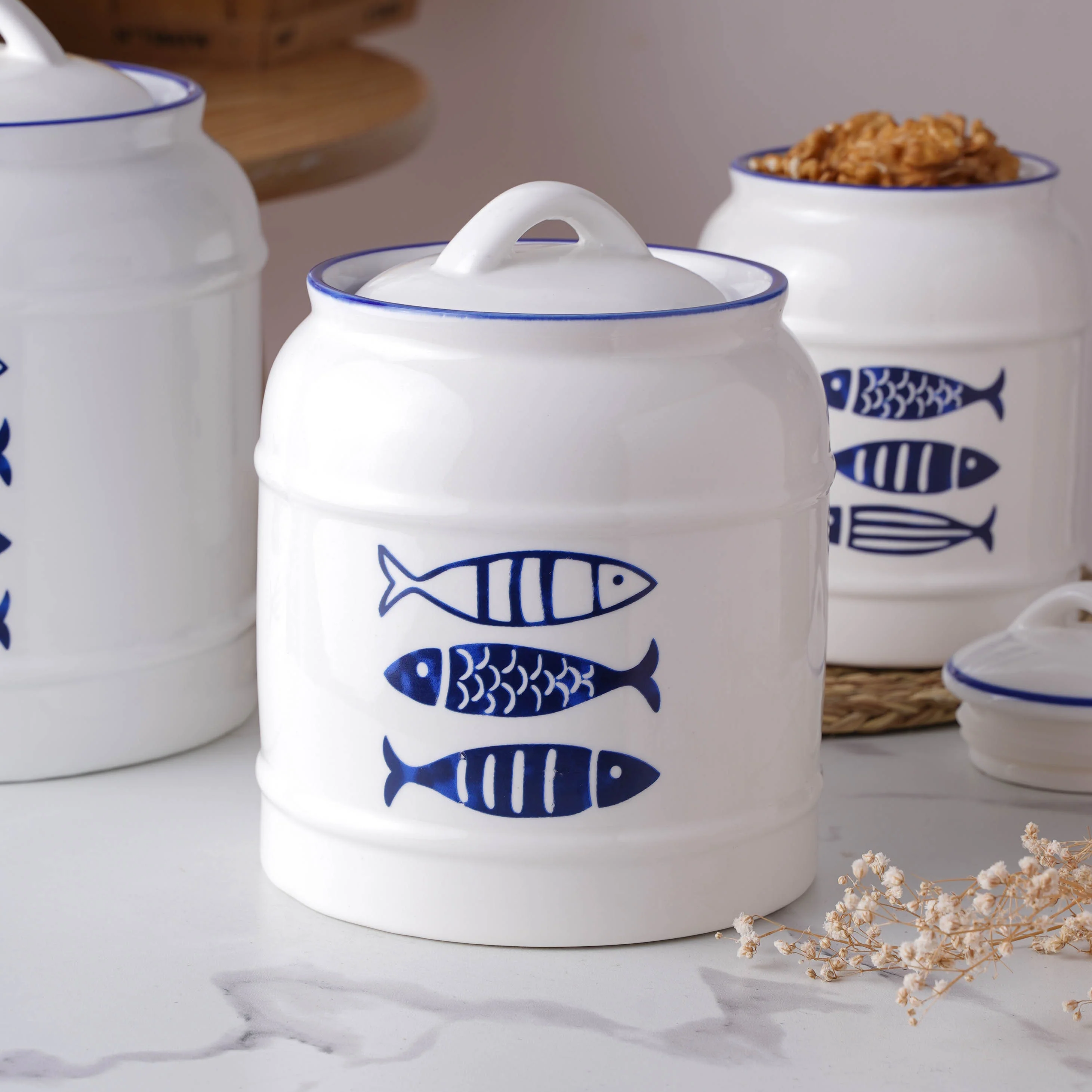 Airtight Jars Blue - Image 6