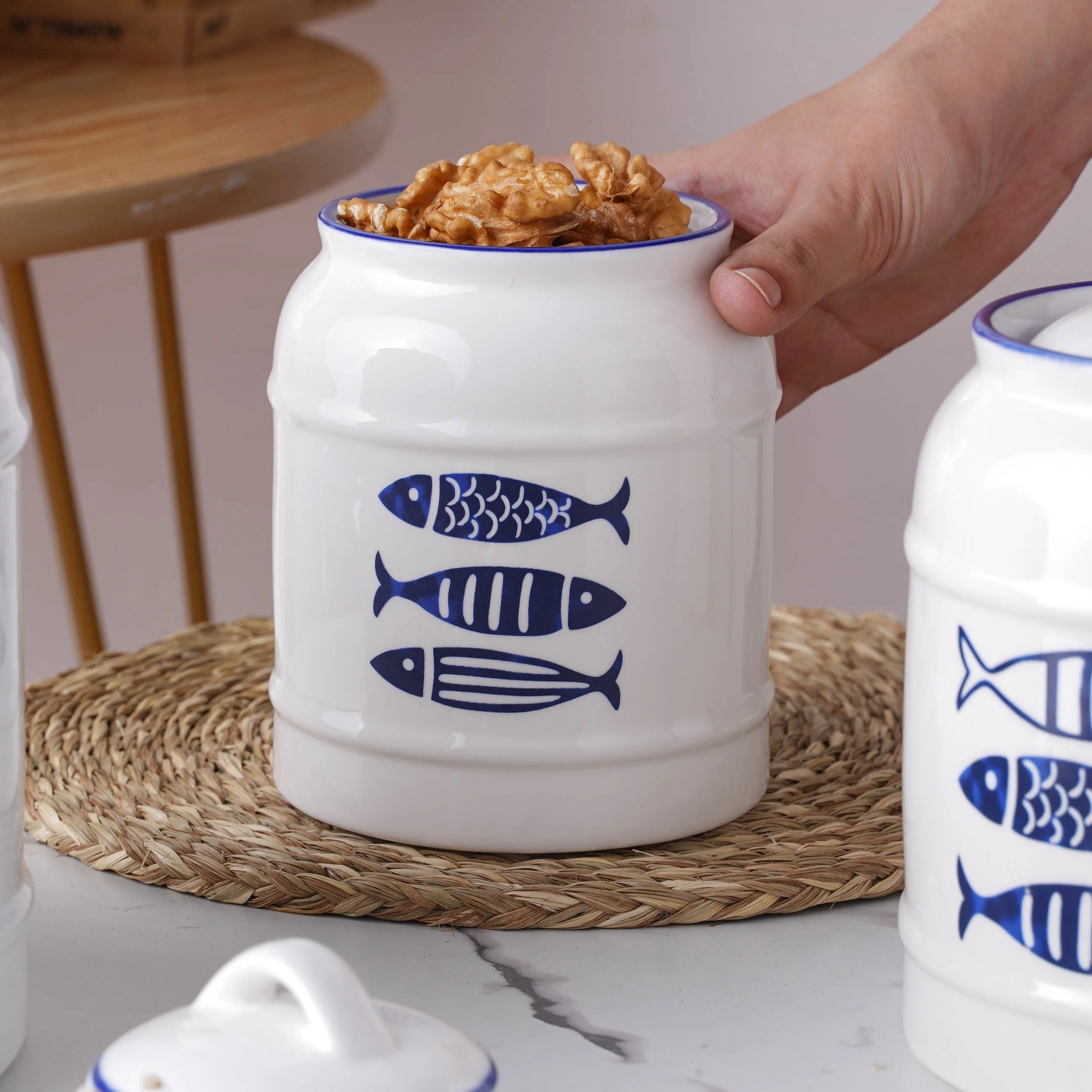 Airtight Jars Blue - Image 8