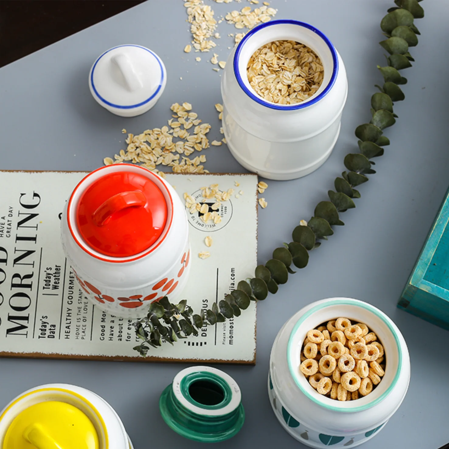 Airtight Jars Red - Image 11