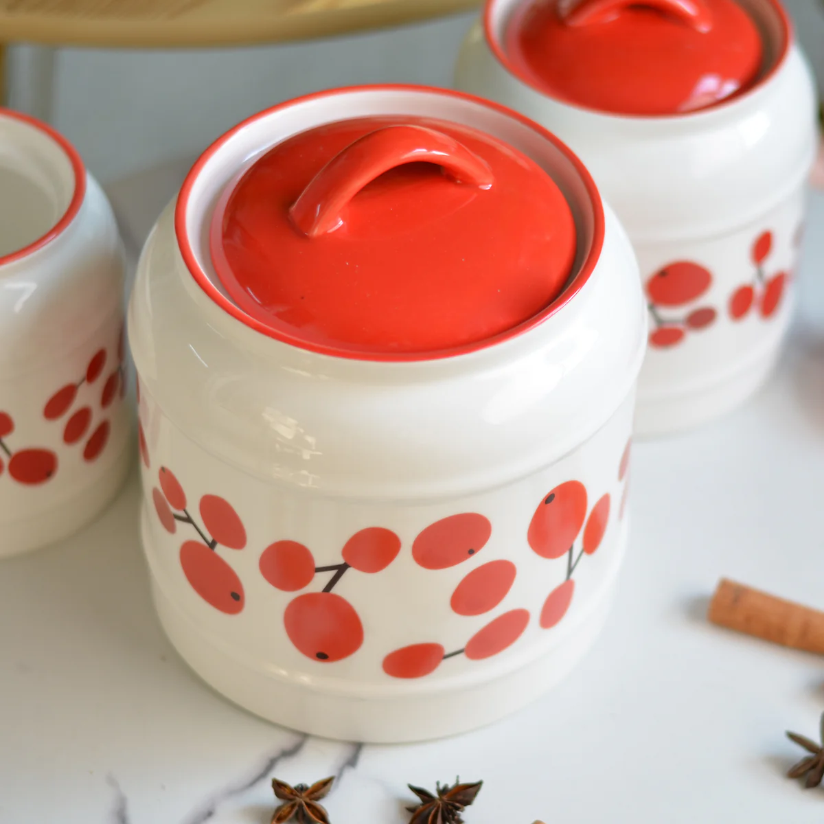 Airtight Jars Red - Image 7