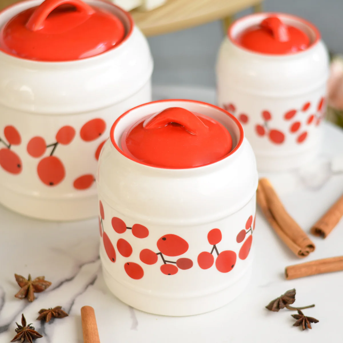 Airtight Jars Red - Image 9