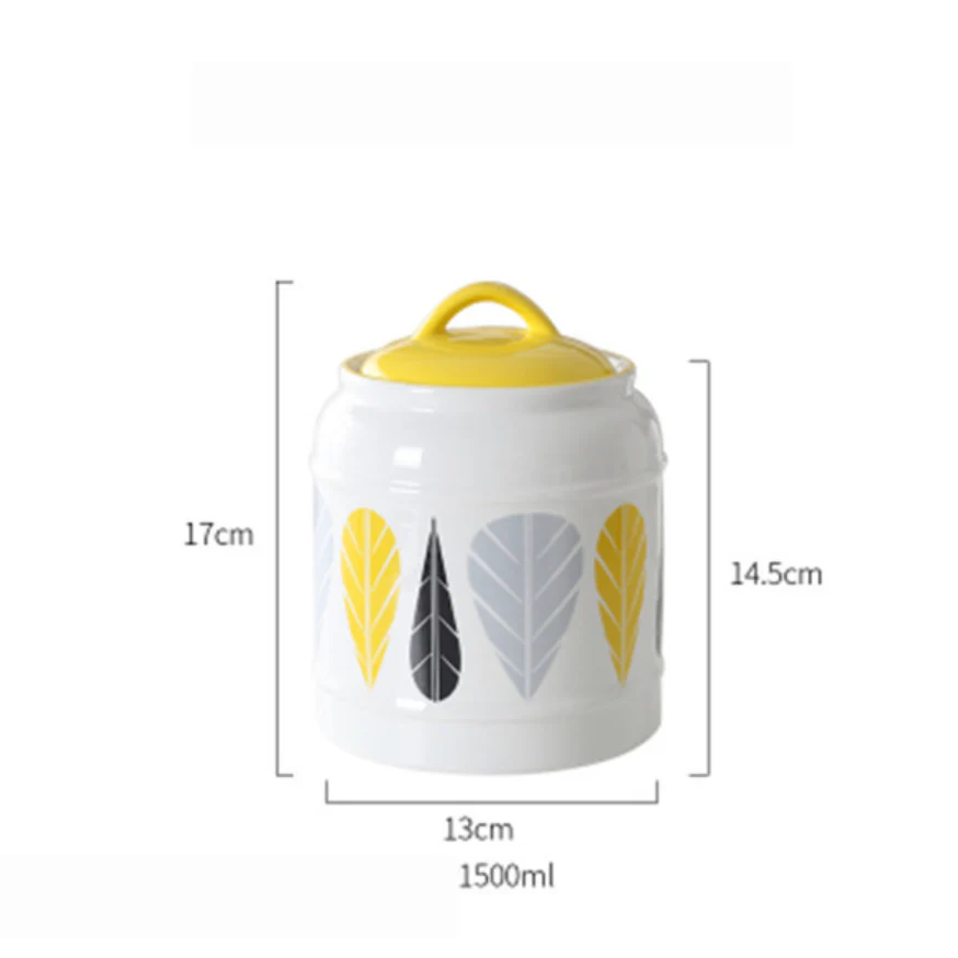 Airtight Jars Yellow - Image 10