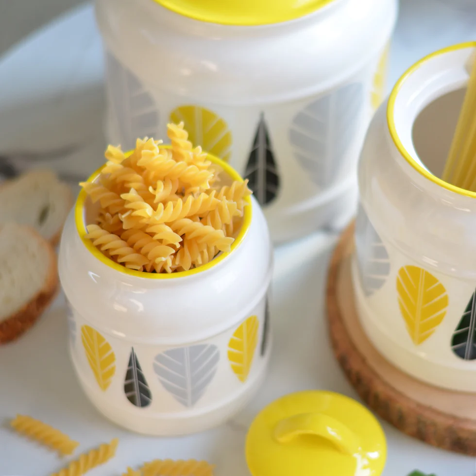 Airtight Jars Yellow - Image 13