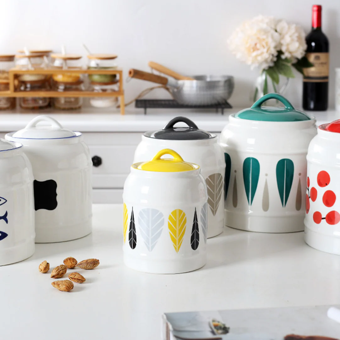 Airtight Jars Yellow - Image 5