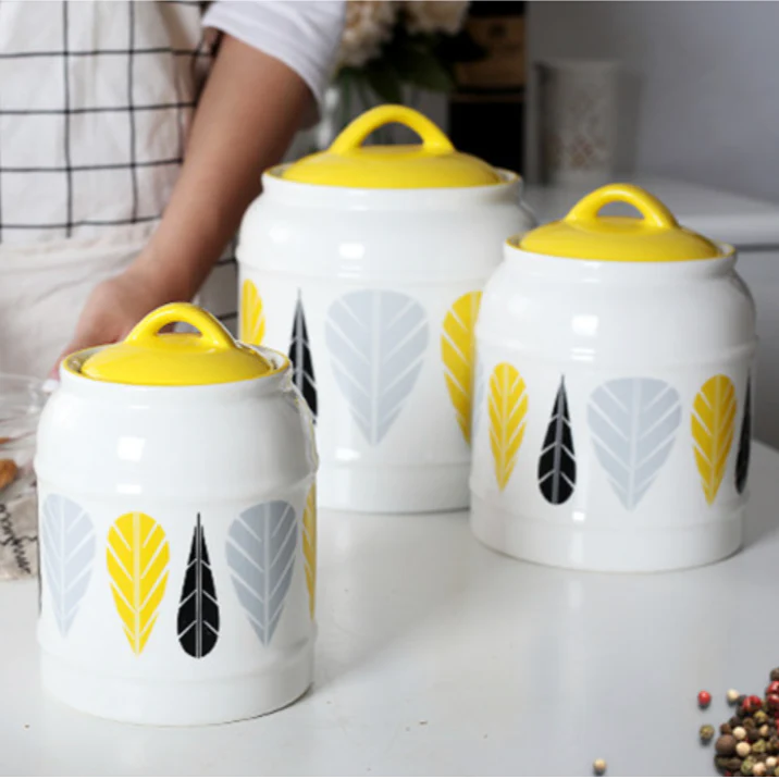 Airtight Jars Yellow - Image 6