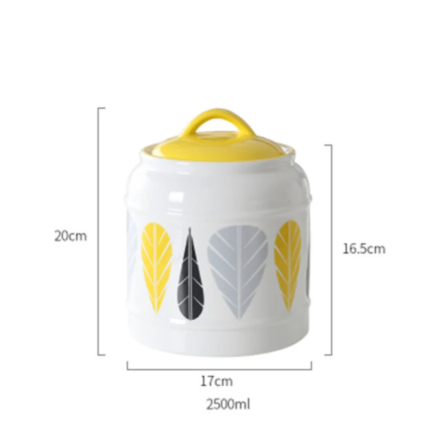 Airtight Jars Yellow - Image 8