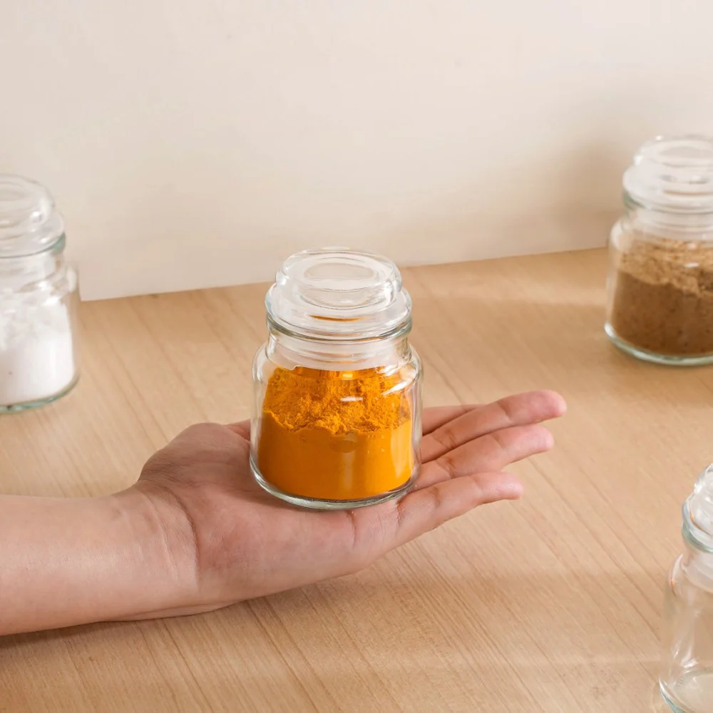 Airtight Mini Spice Jars Set Of 12 100ml - Image 3