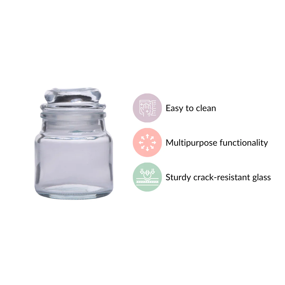 Airtight Mini Spice Jars Set Of 12 100ml - Image 8