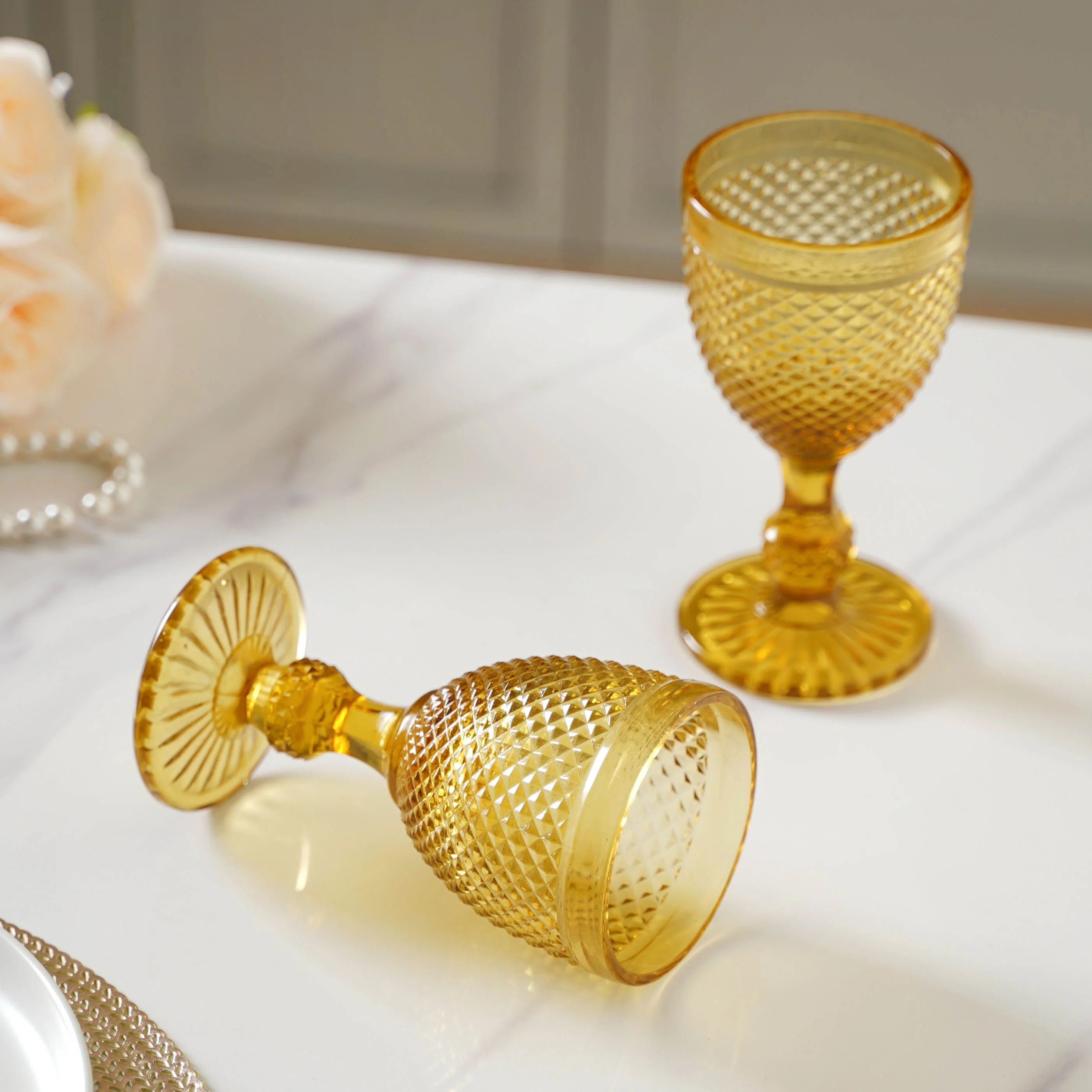 Bohemian Wine Glass Set of 2 - Image 6