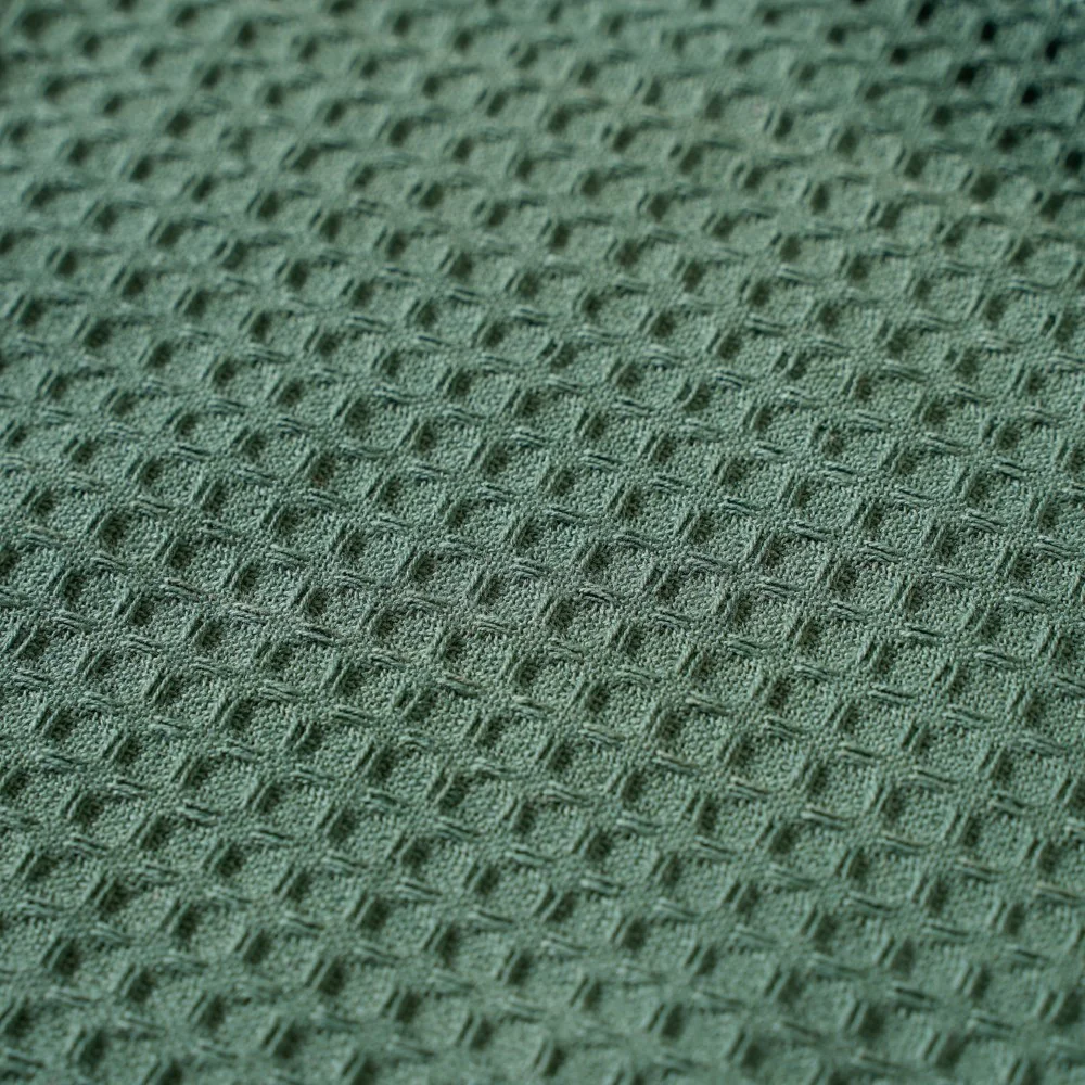 Green White Stripes Cotton Hand Towel Set Of 2 - Image 10