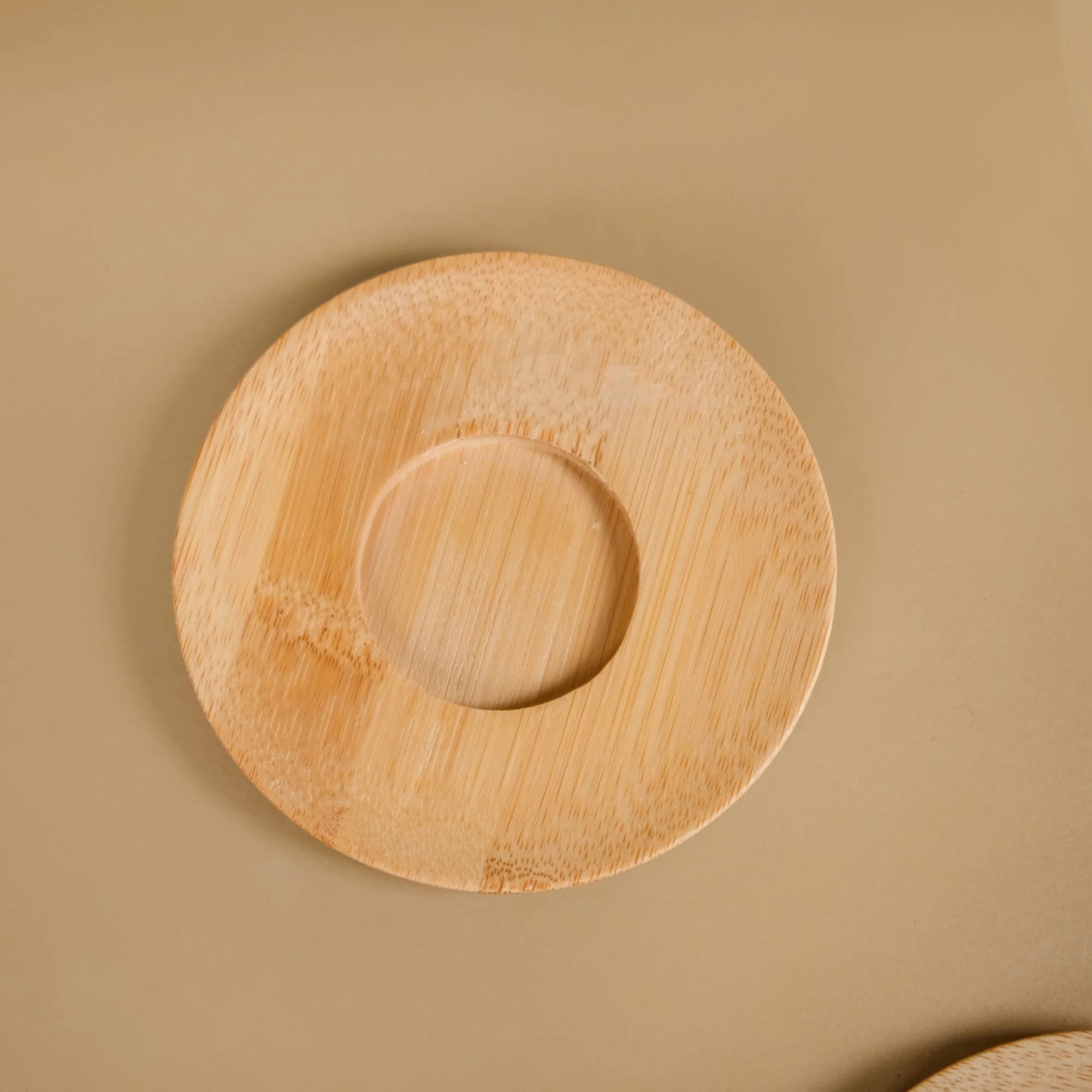 Chic Espresso Coffee Cup And Wooden Saucer Set Of 6 100ml - Image 7