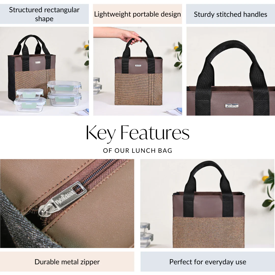 Chic Everyday Lunch Bag For Office - Image 4