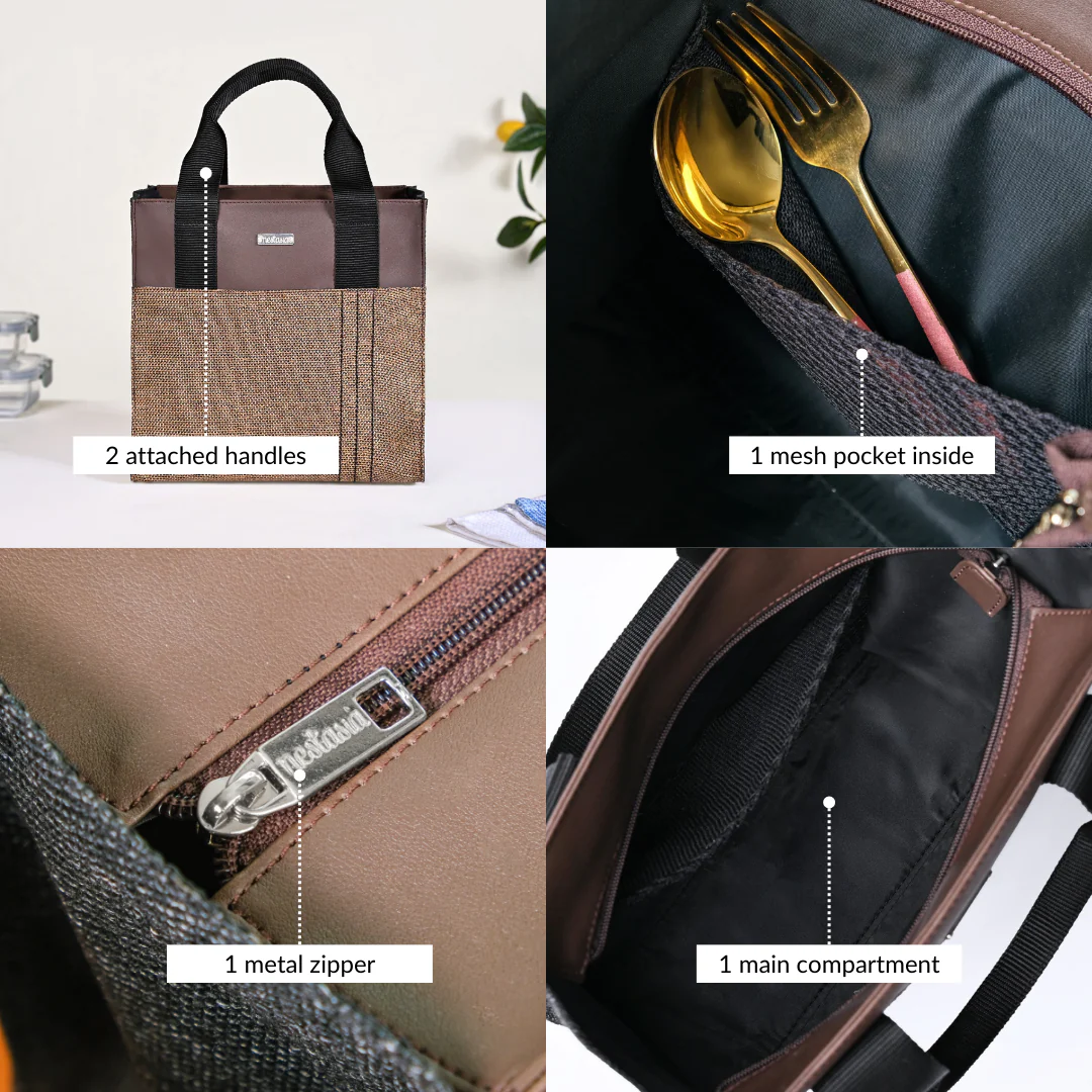 Chic Everyday Lunch Bag For Office - Image 5