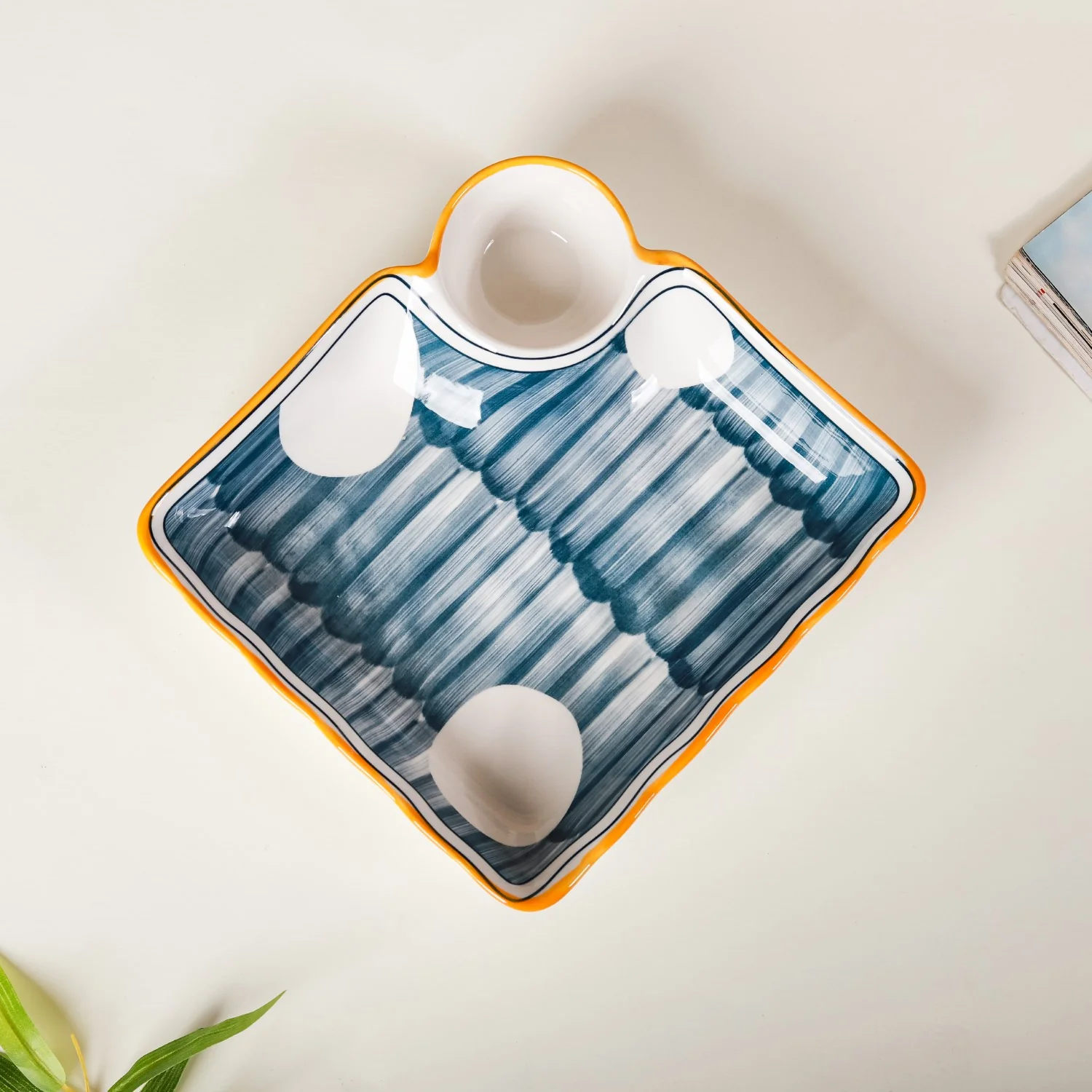 Chip and Dip Plate Nitori - Image 12