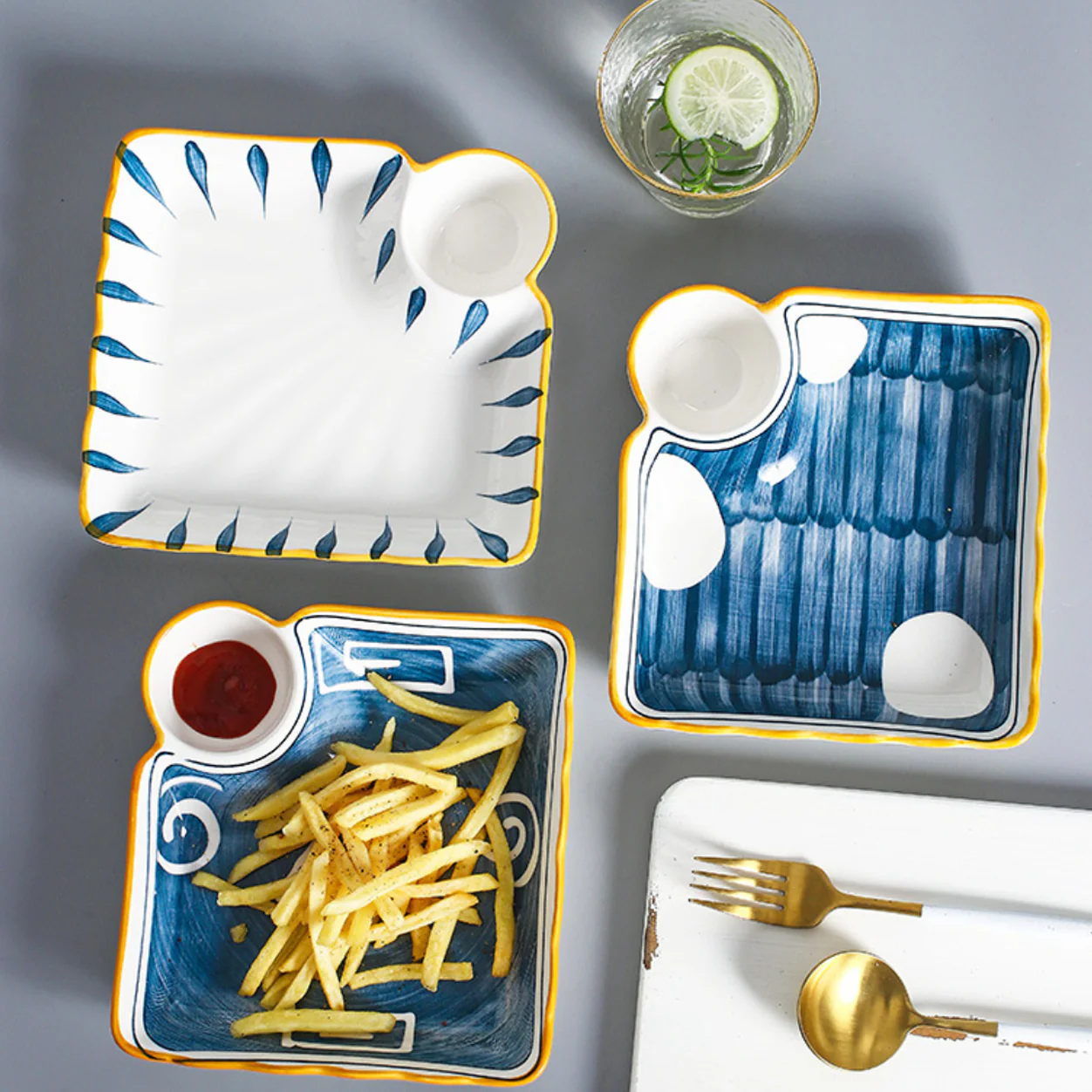 Chip and Dip Plate Nitori - Image 4