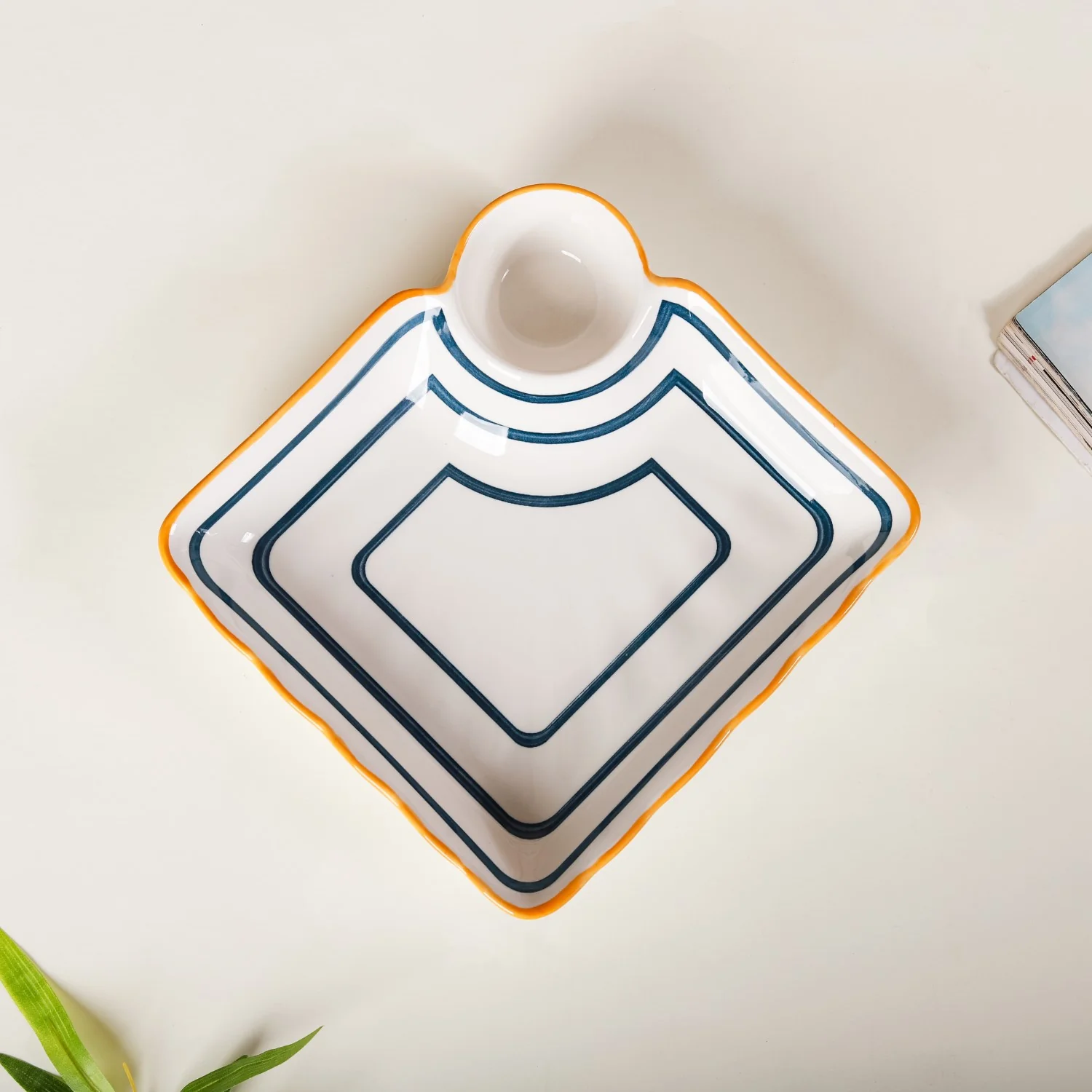 Chip and Dip Plate Nitori - Image 6