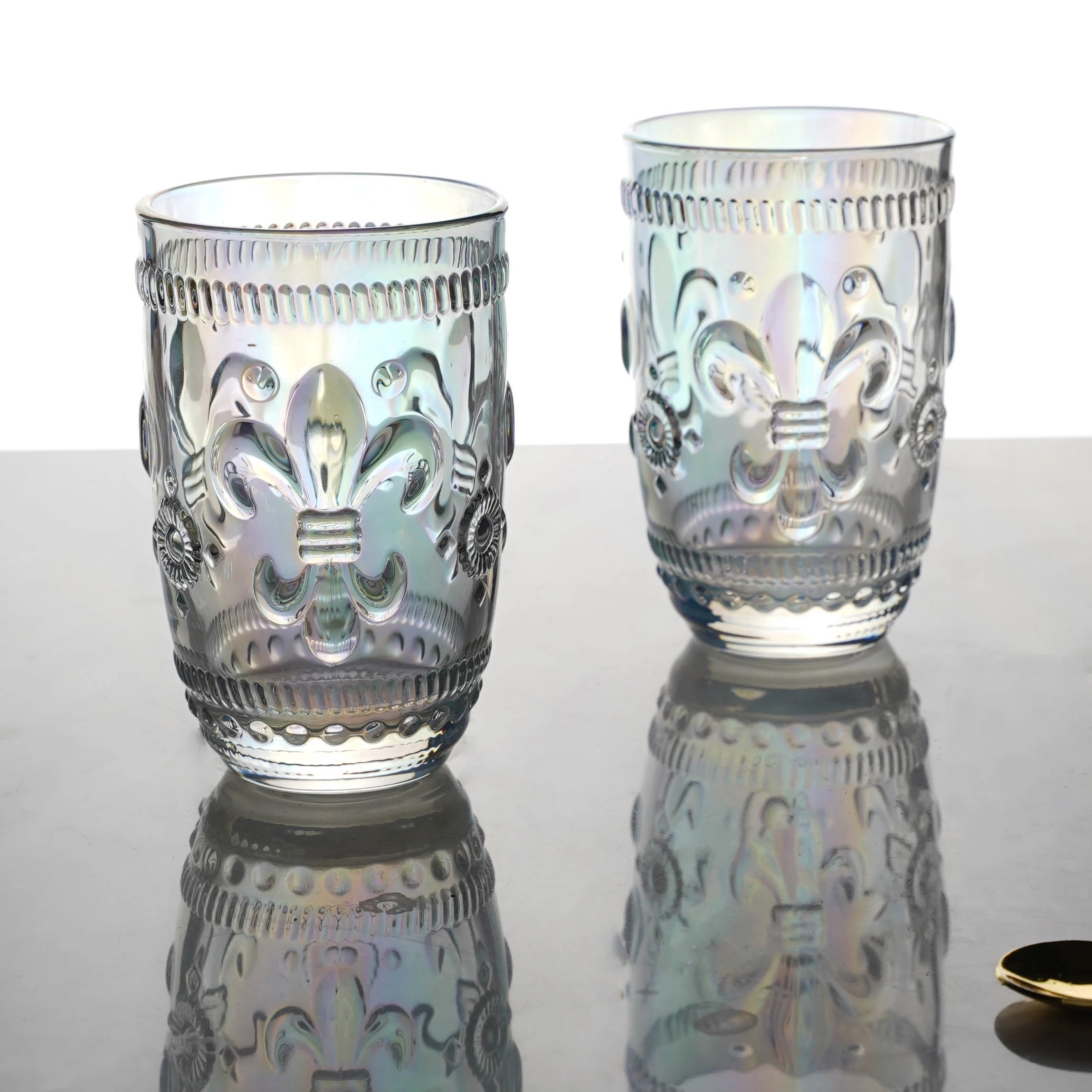 Colored Drinking Glass Set of 2 - Image 5