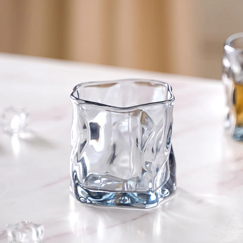 Crystal Water Glass Grey Set of 6 - Image 7