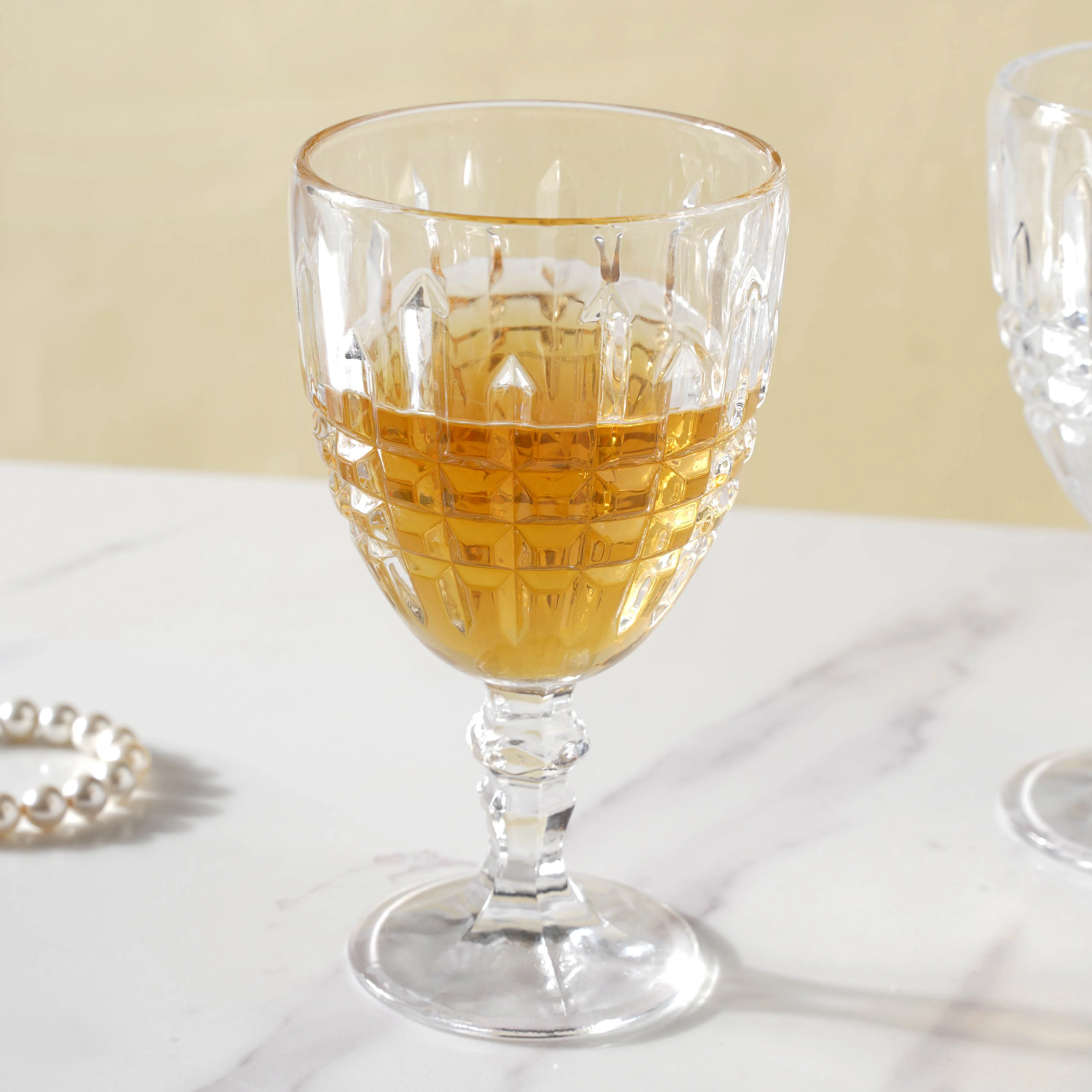 Crystal Wine Glass Set of 2 - Image 10