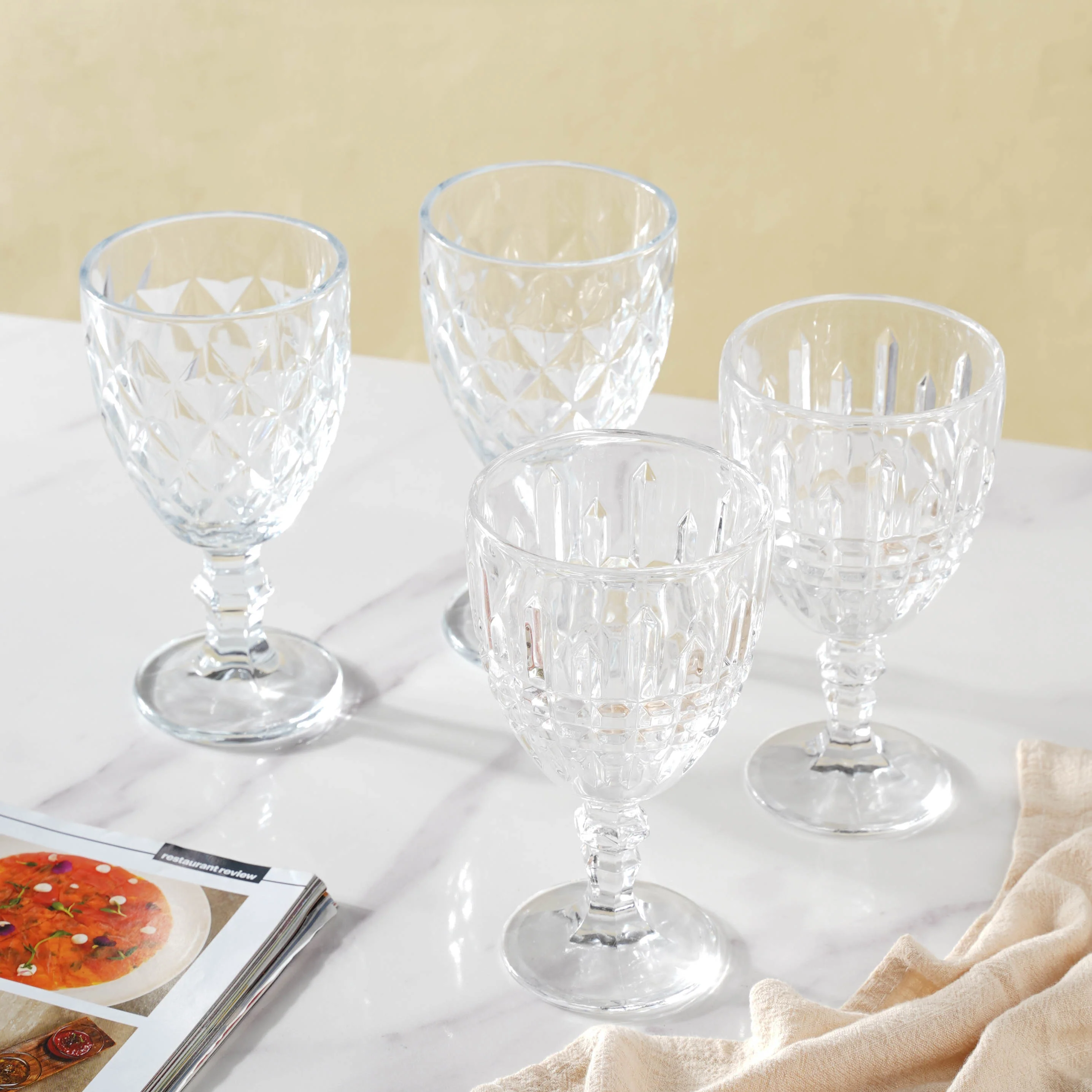 Crystal Wine Glass Set of 2 - Image 3