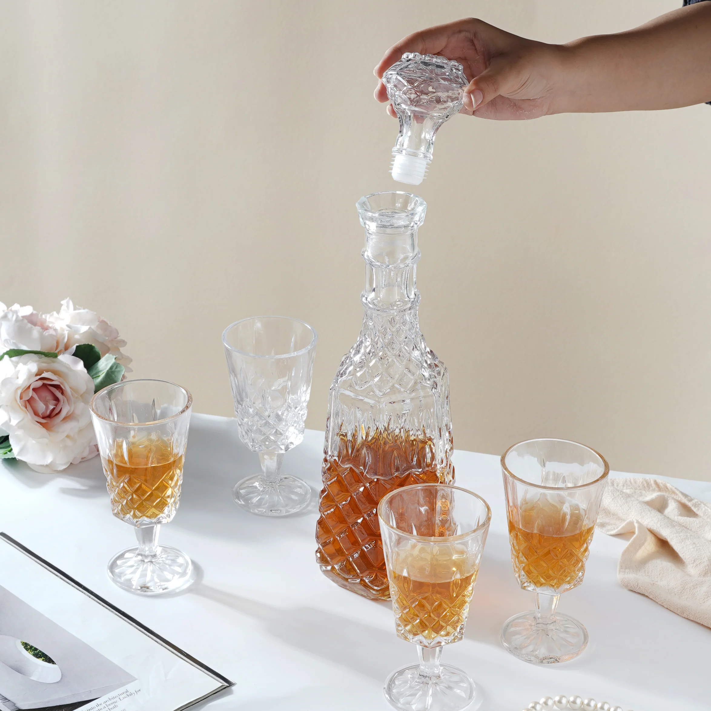 Decanter And Glass Set - Image 8