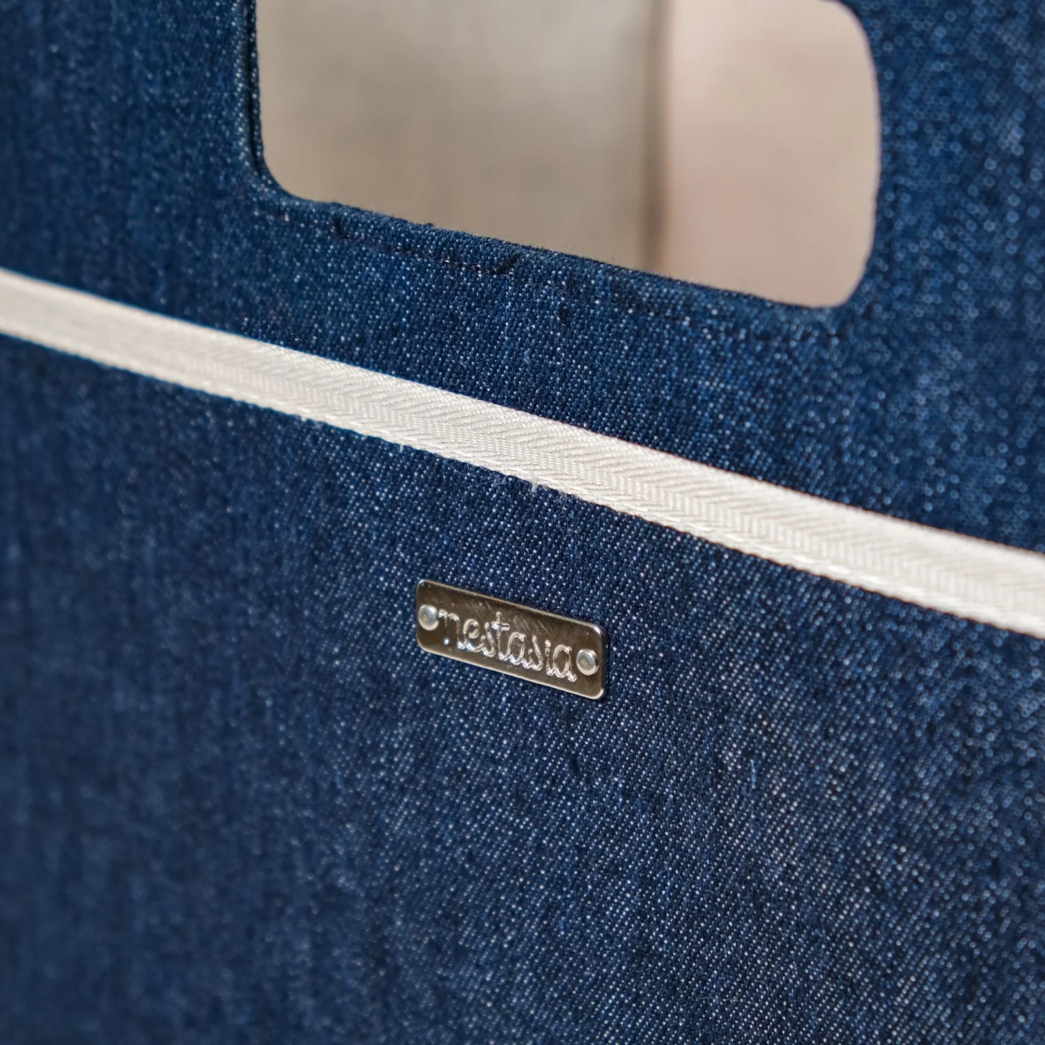 Denim Multipurpose Foldable Basket 57 Litres - Image 11