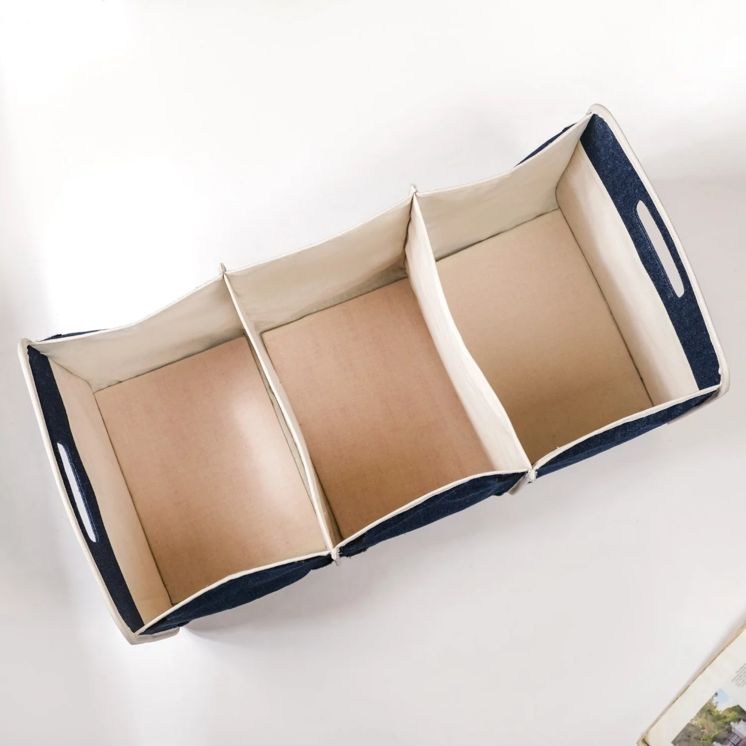 Denim Multipurpose Foldable Basket 57 Litres - Image 3