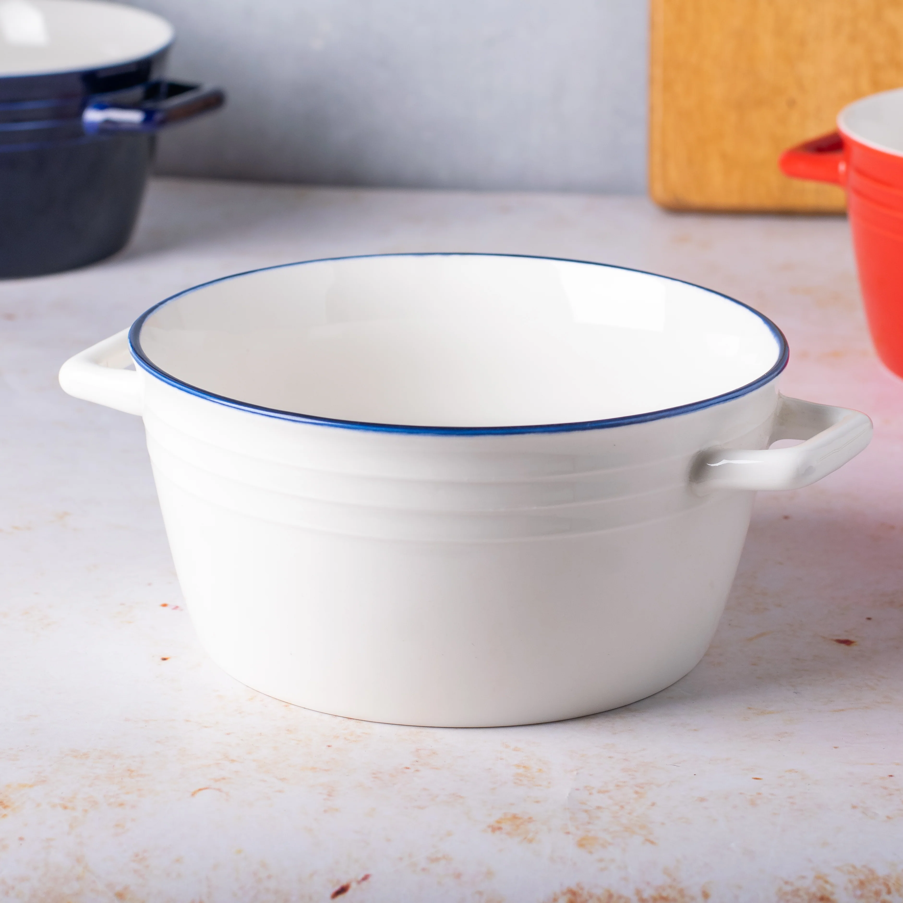 Double Handle Bowl - Image 3