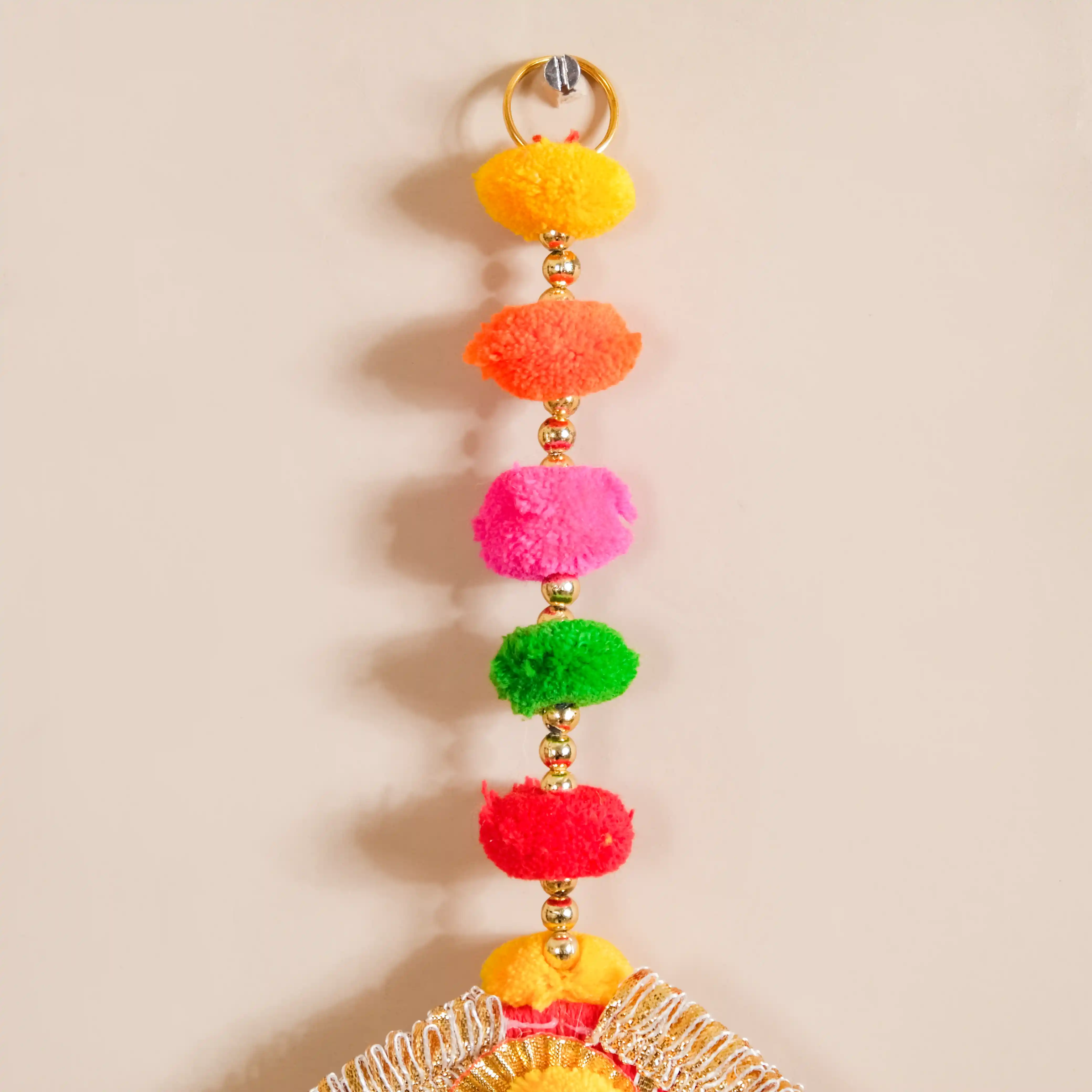 Festive Bell Multicolour Wall Hanging Set of 2 - Image 9