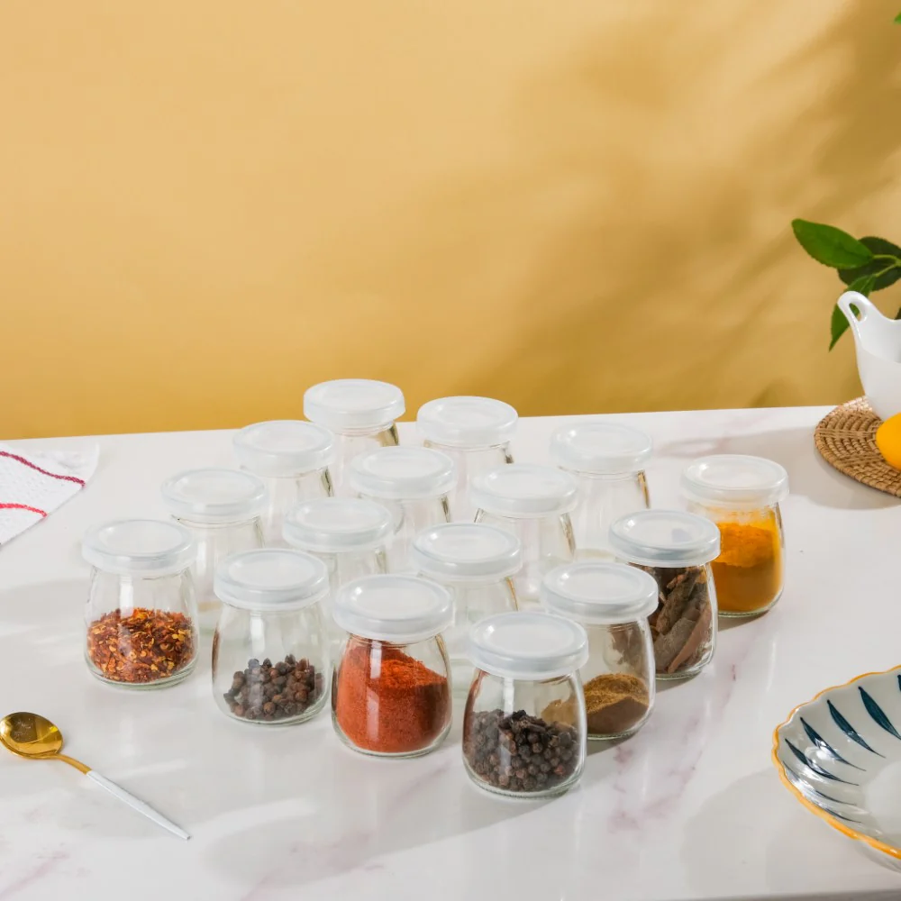 Glass Airtight Container Set Of 16 100ml - Image 4