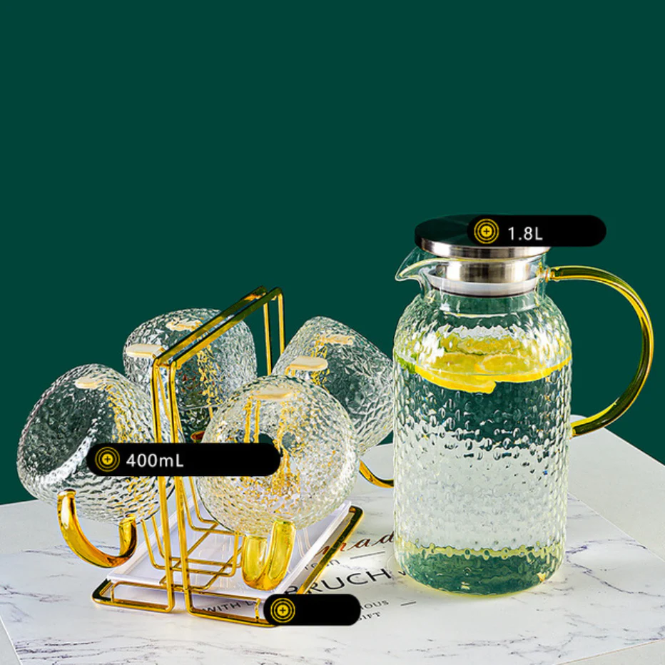 Glass Juice Set of 4 - Image 6