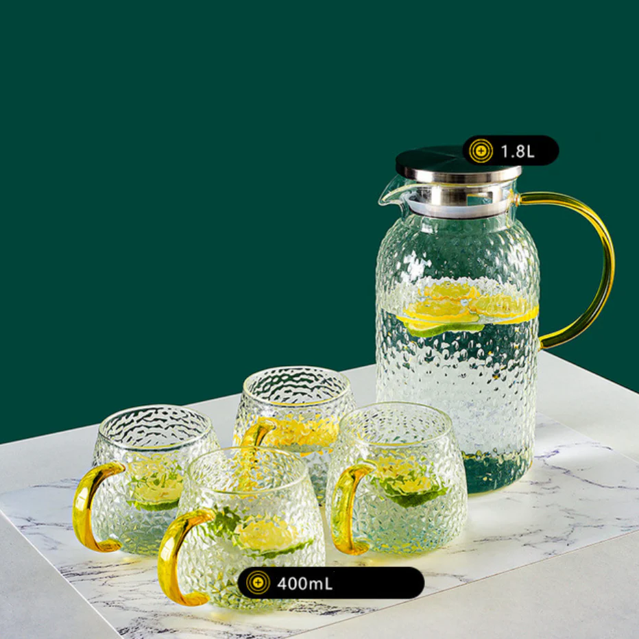 Glass Juice Set of 4 - Image 7