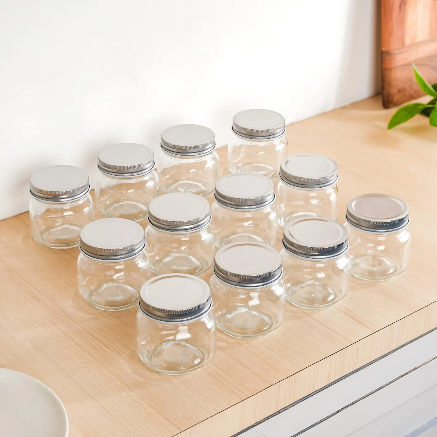 Glass Snack Jars Set Of 12 250ml - Image 17