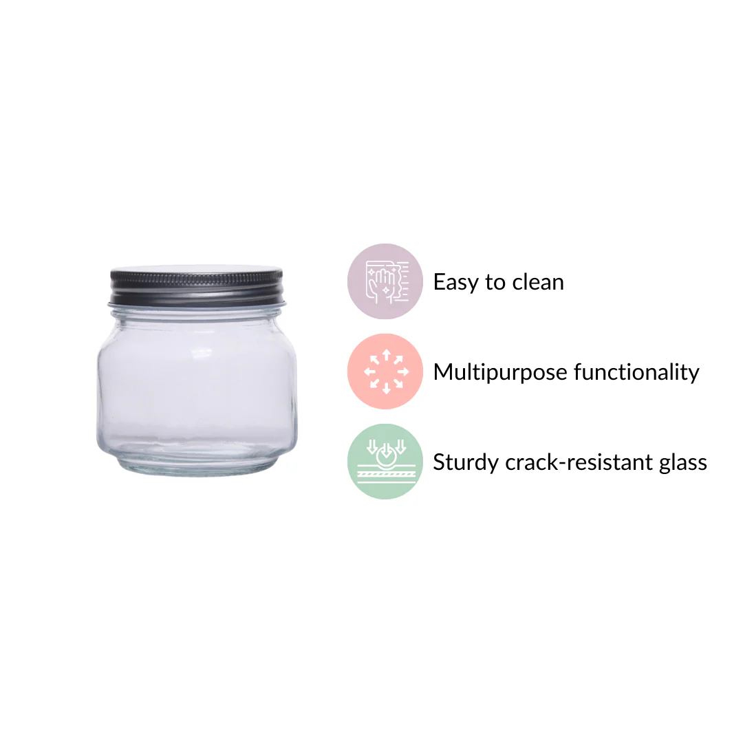 Glass Snack Jars Set Of 12 250ml - Image 9
