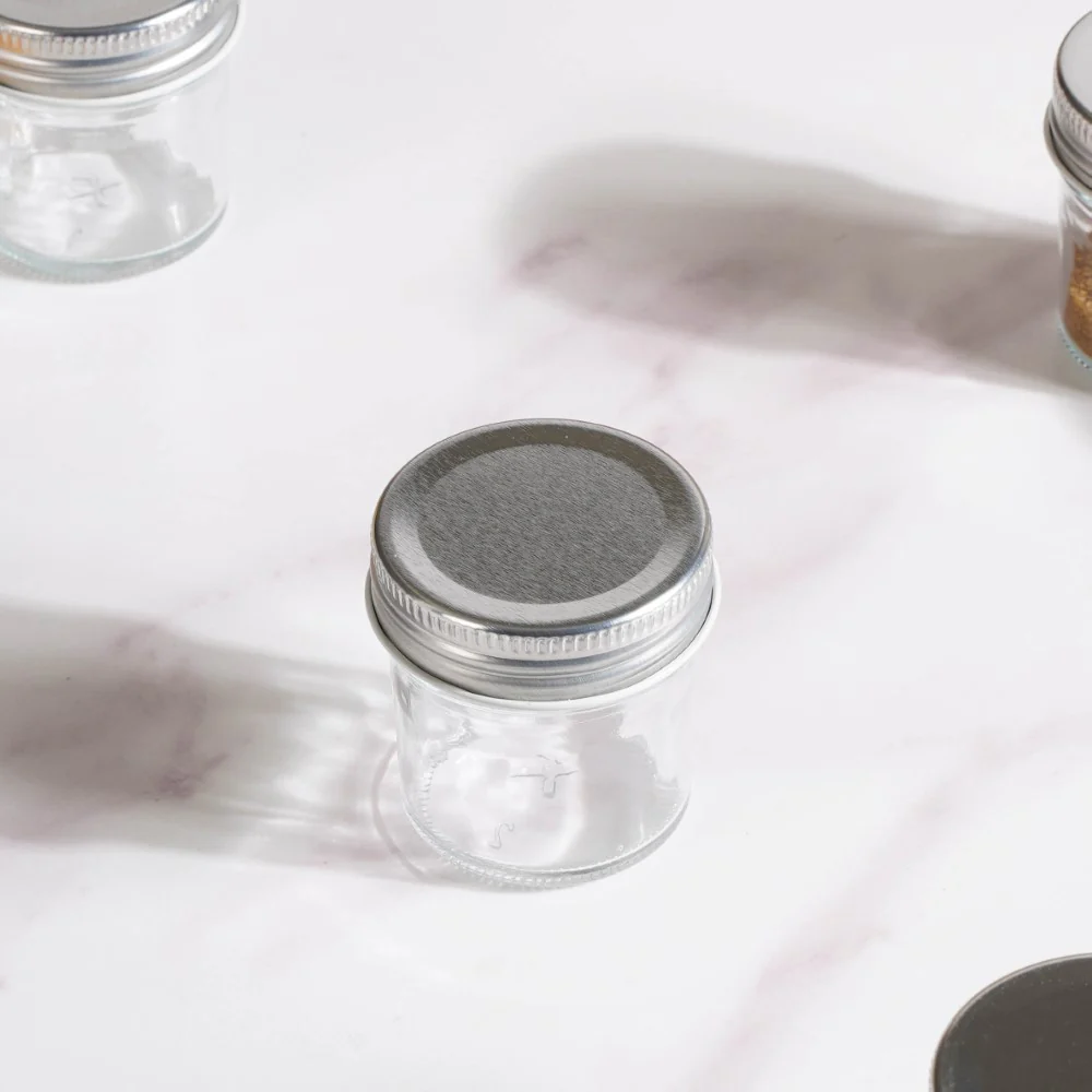 Glass Storage Jars With Lid Set Of 16 50ml - Image 15