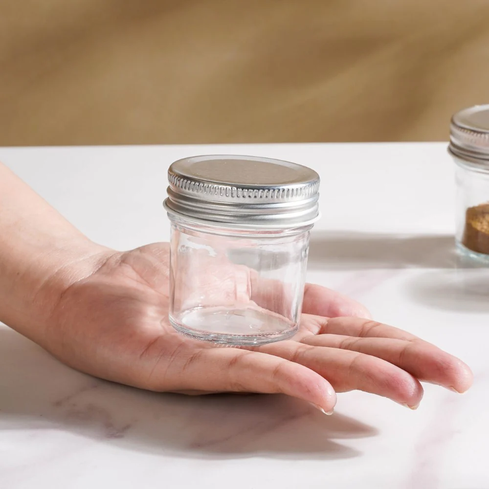 Glass Storage Jars With Lid Set Of 16 50ml - Image 6