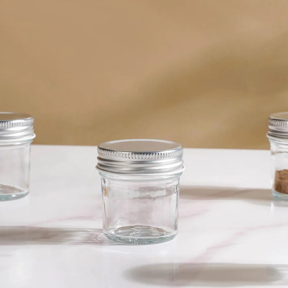 Glass Storage Jars With Lid Set Of 16 50ml - Image 7