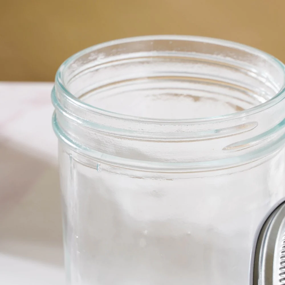 Glass Storage Jars With Lid Set Of 6 Large 400ml - Image 7