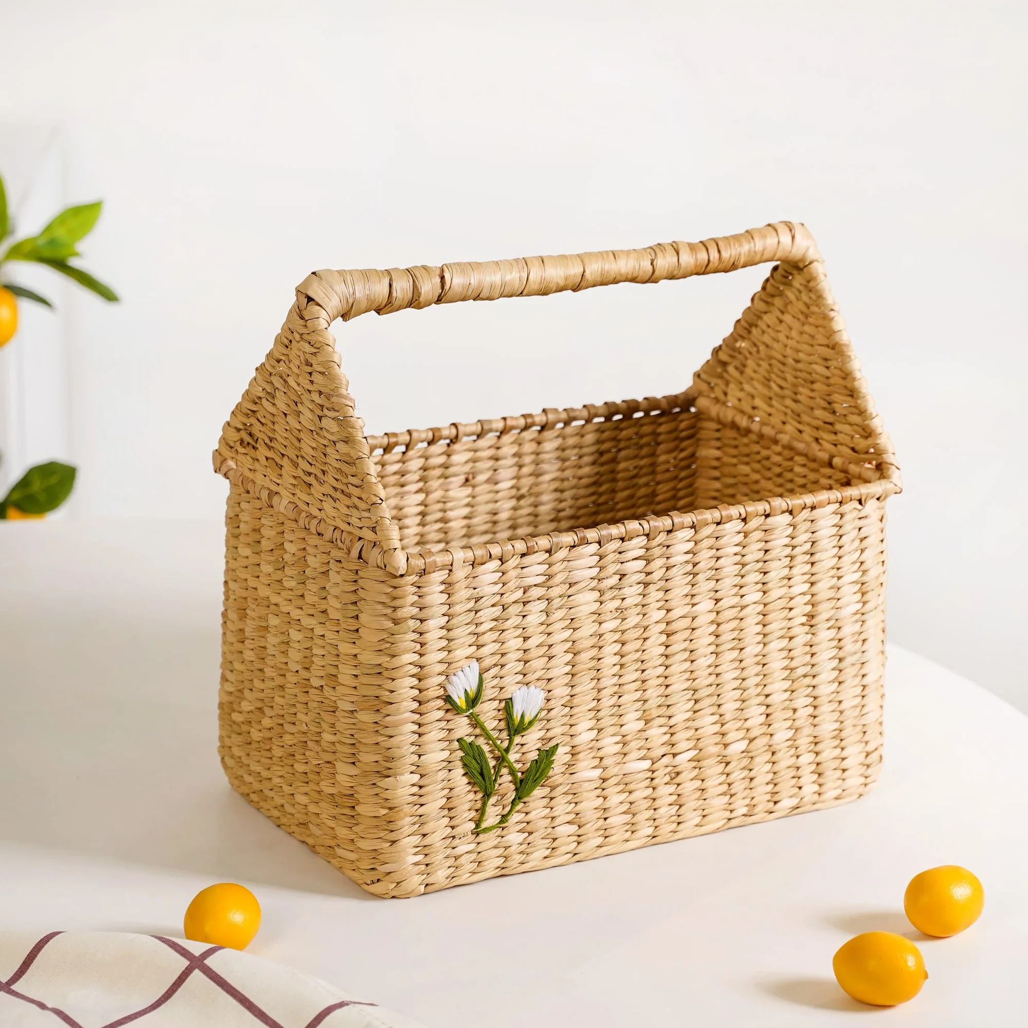 Handcrafted Kauna Caddy Basket - Image 9
