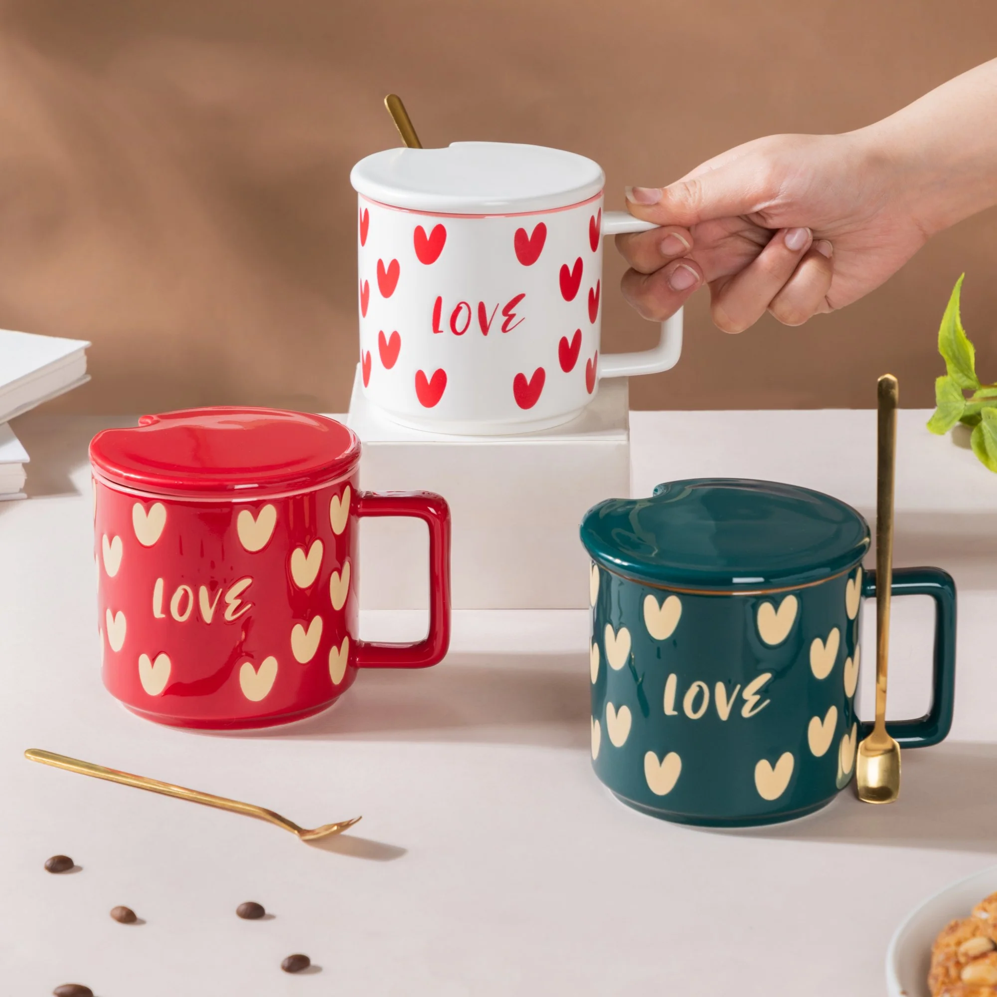 Heart Handle Mug - Image 5