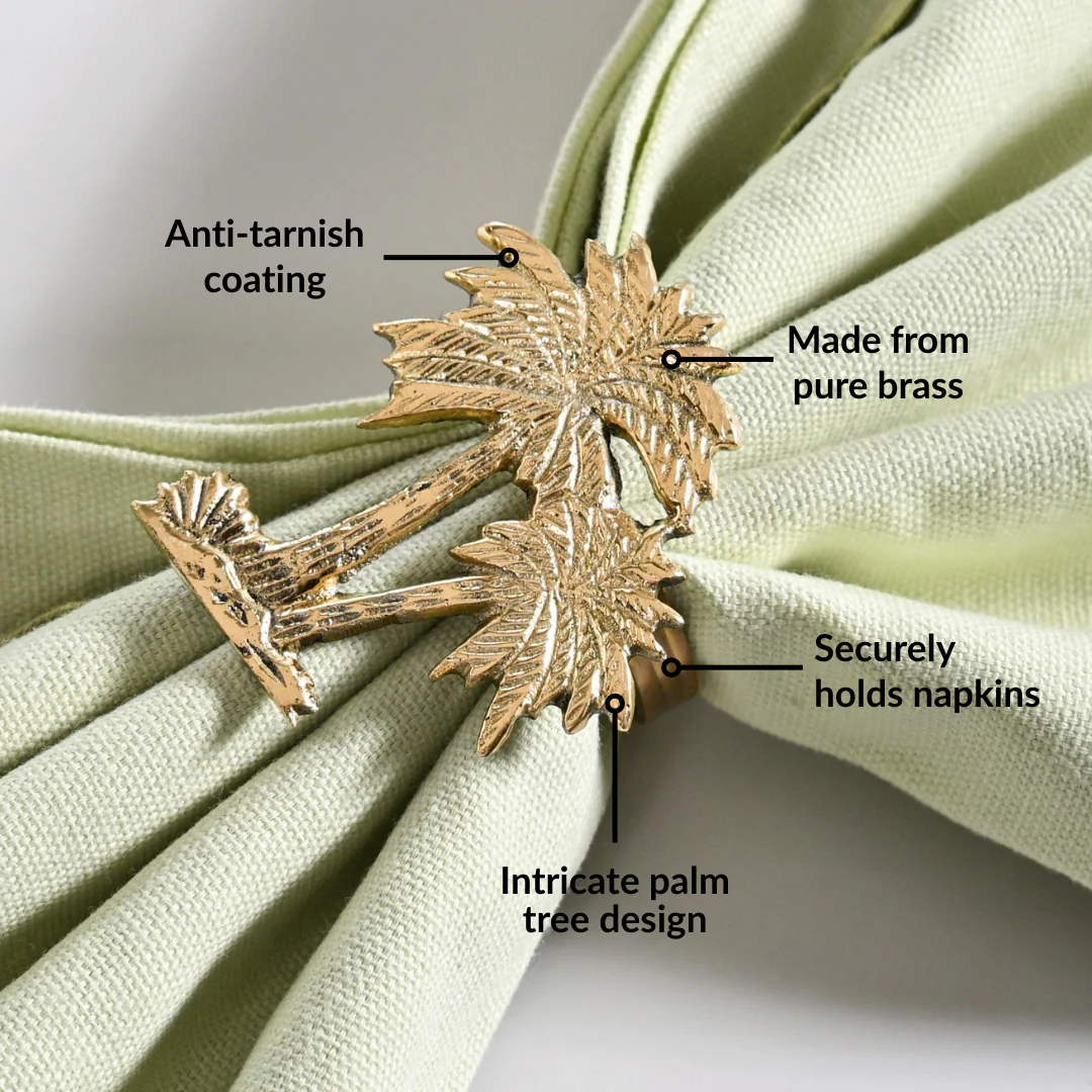 Isabelle Table Linen Gift Hamper Box With Set Of 6 Mats Napkins And Rings - Image 5