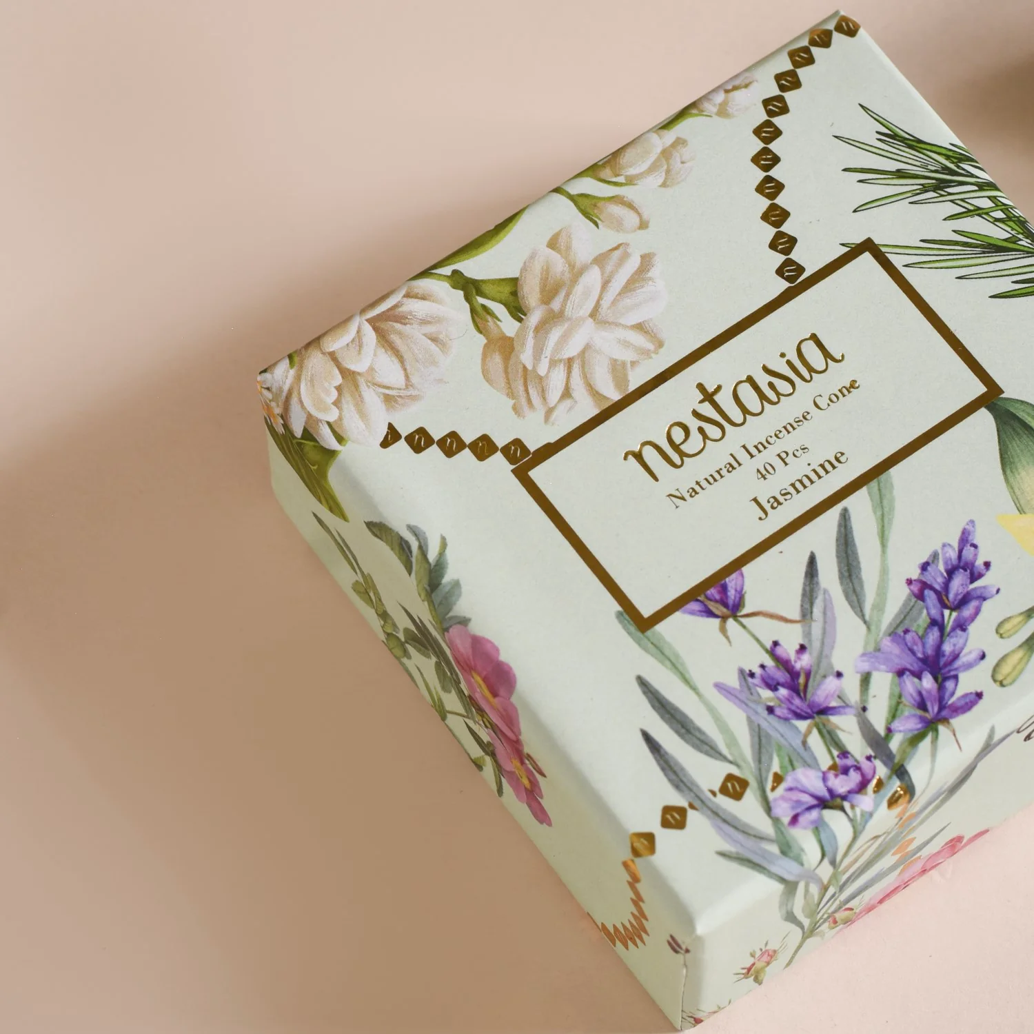 Jasmine Fragrant Incense Cones Pack Of 40 - Image 7