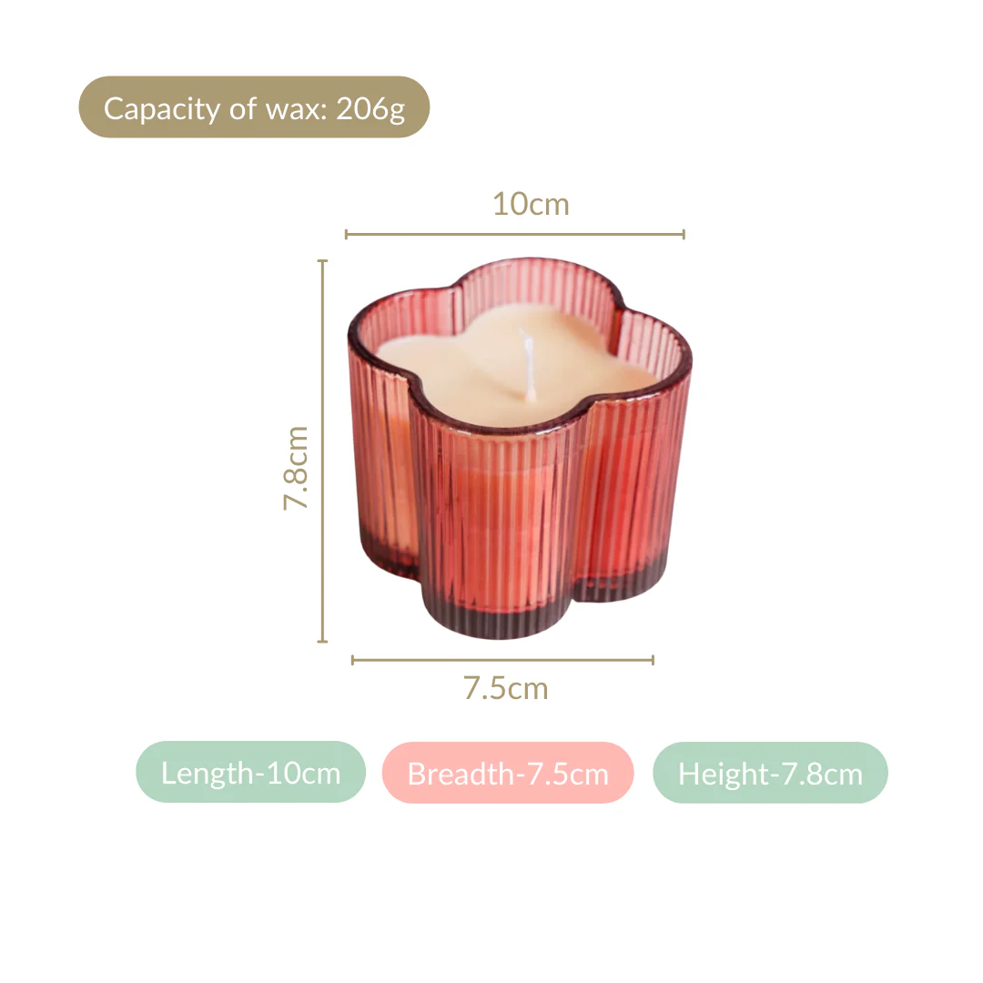 Lavender Bubbly Scented Candle Gift Set Of 4 - Image 4