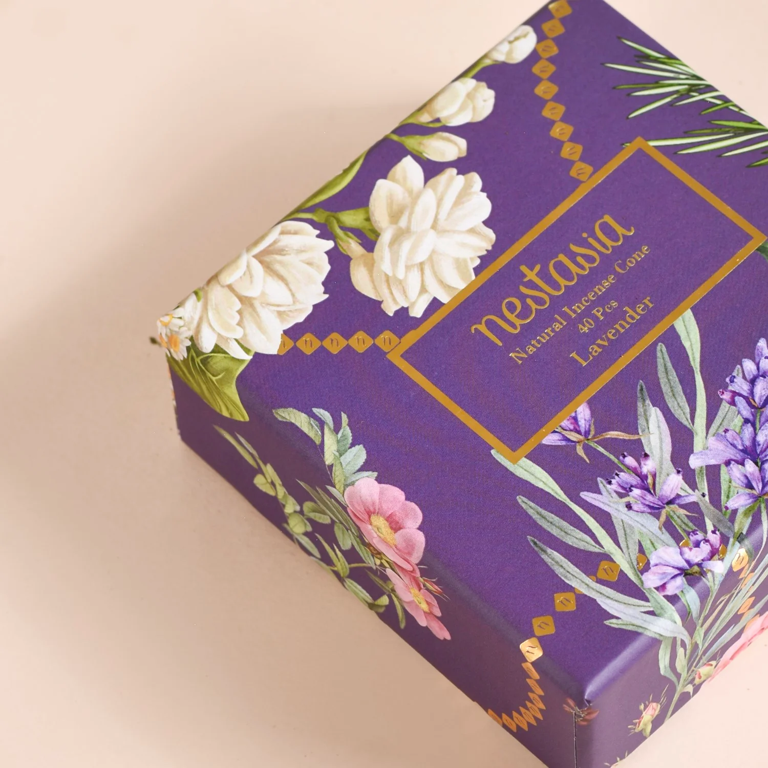 Lavender Fragrant Incense Cones Pack Of 40 - Image 7