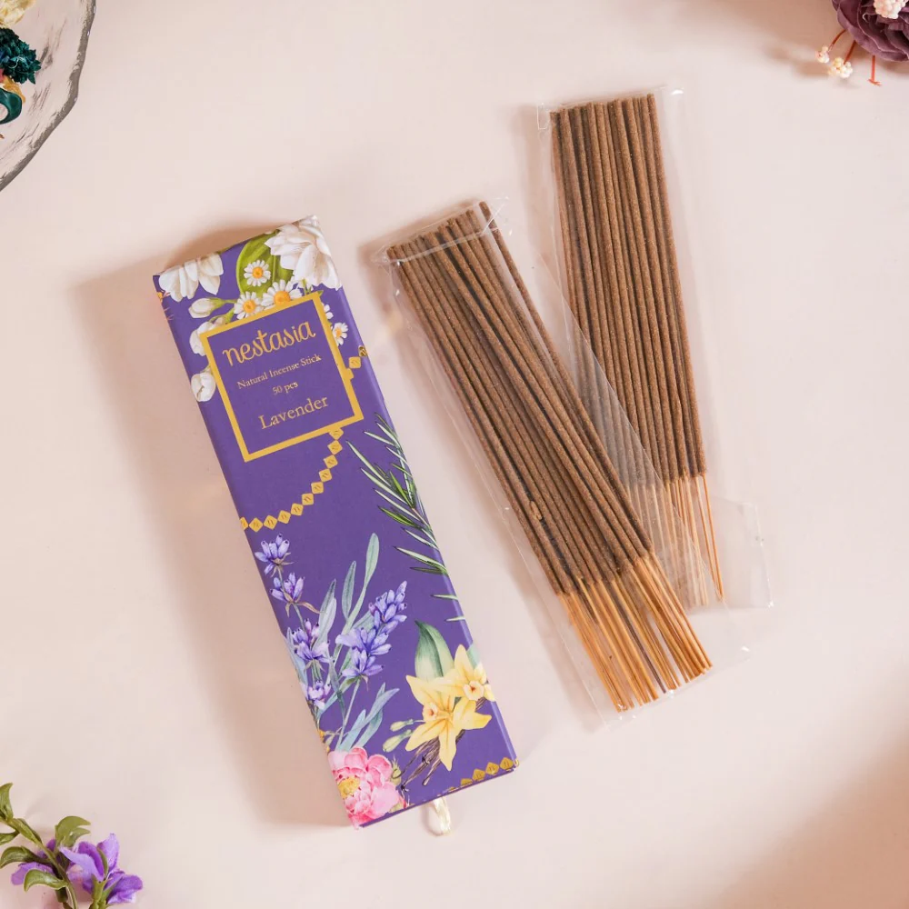 Lavender Fragrant Incense Sticks Pack Of 50 - Image 4
